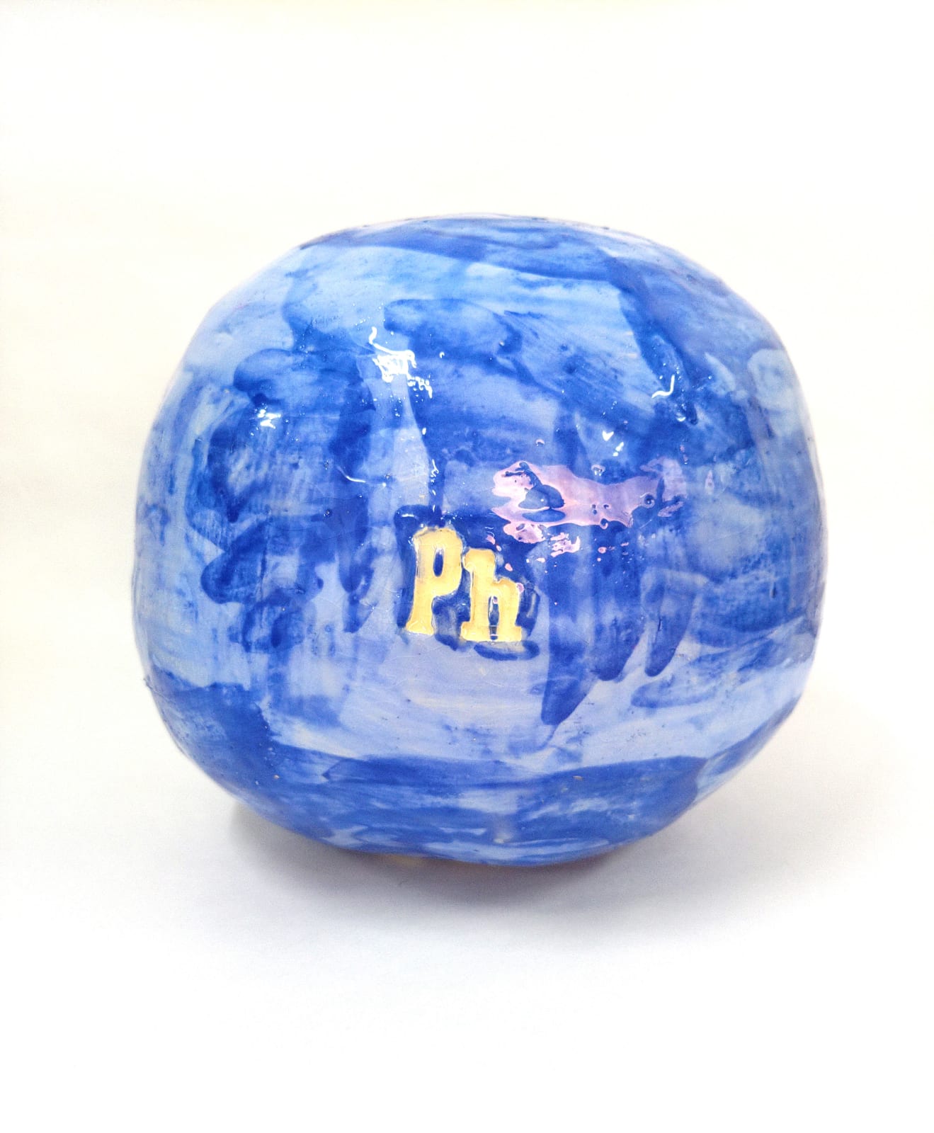 Polly Huyghe, Beach Ball (extra large, blue), 2021 - 2022