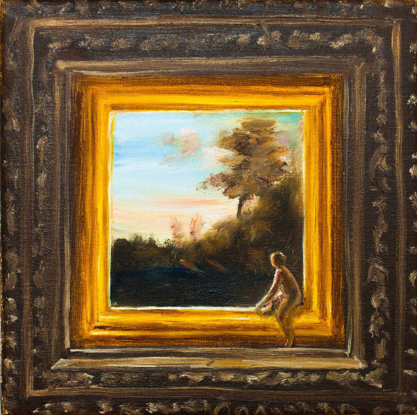 Beth Namenwirth, Leaving the painting, 2020