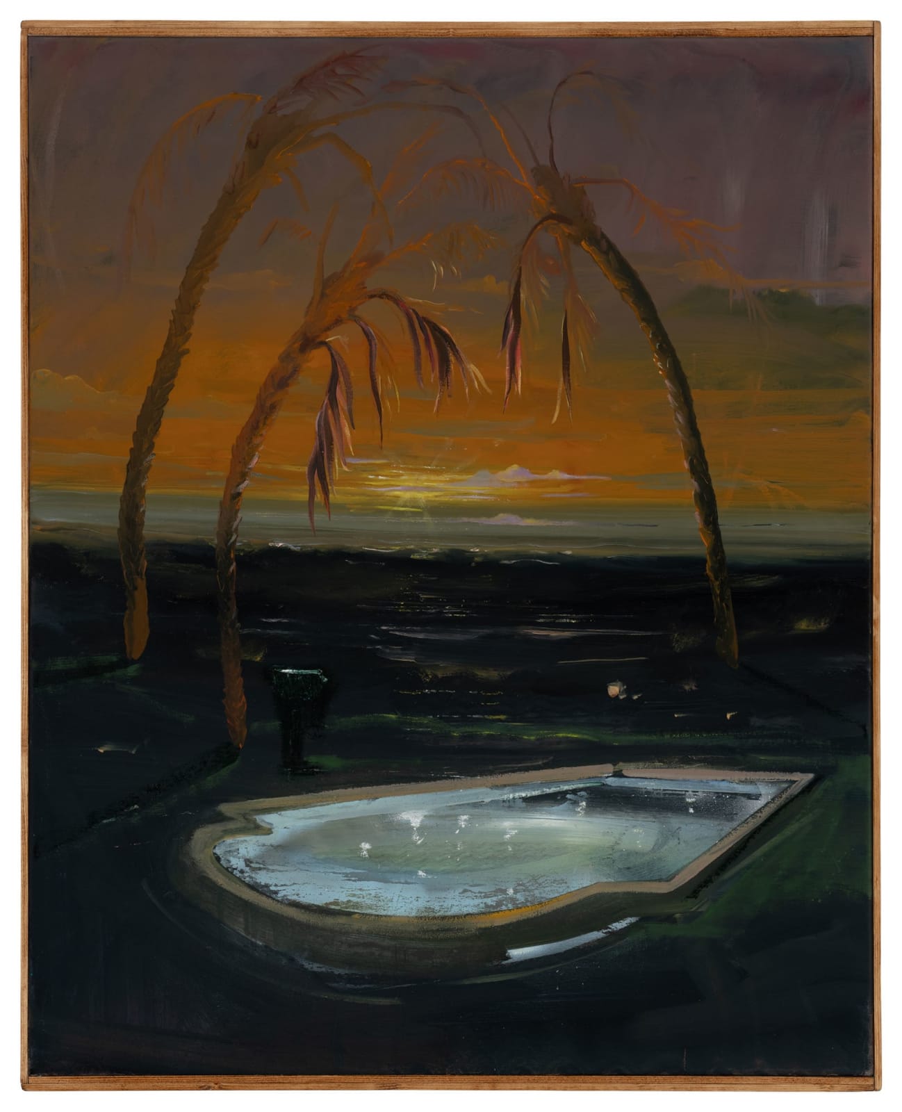 Bram Kinsbergen, Time passed and the water turned green, 2024