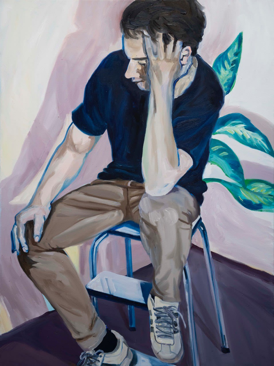 Elise Debrock, Treurend, 2020