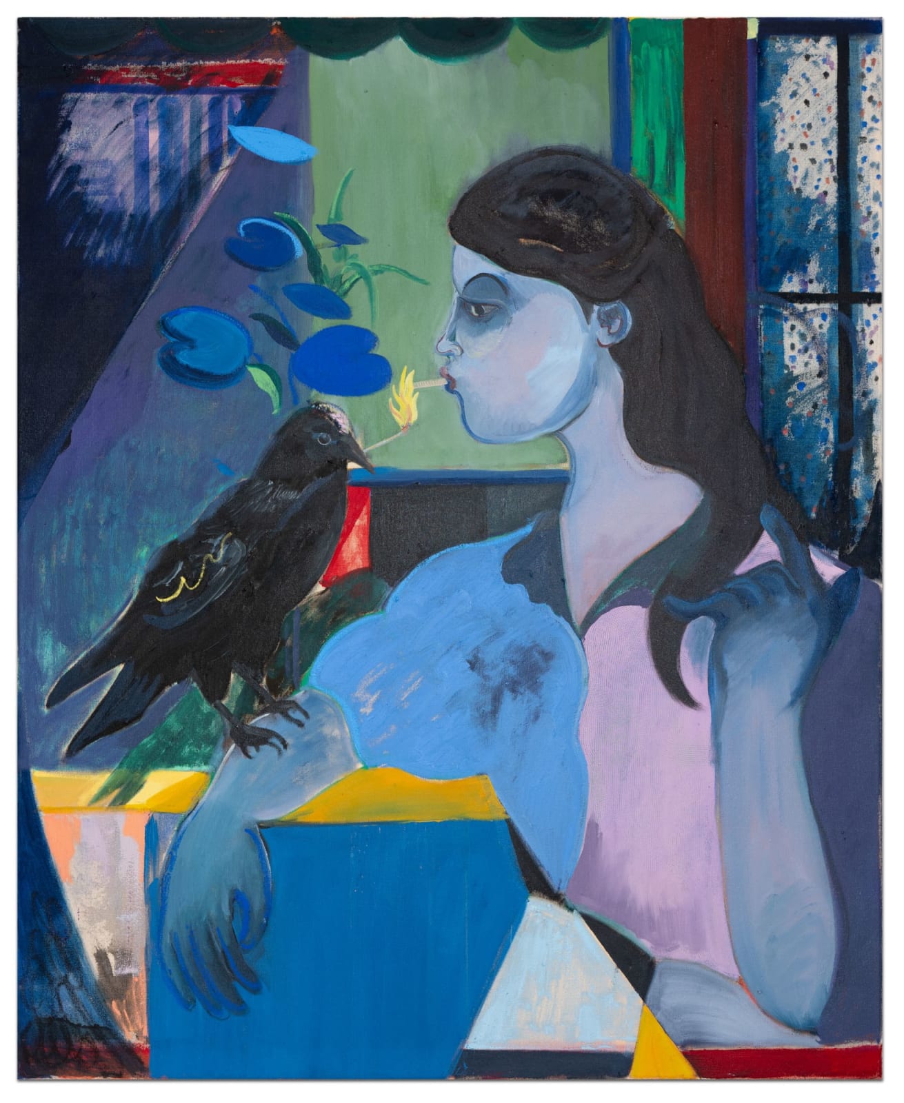 Amber Andrews, Faced with transformation, 2021