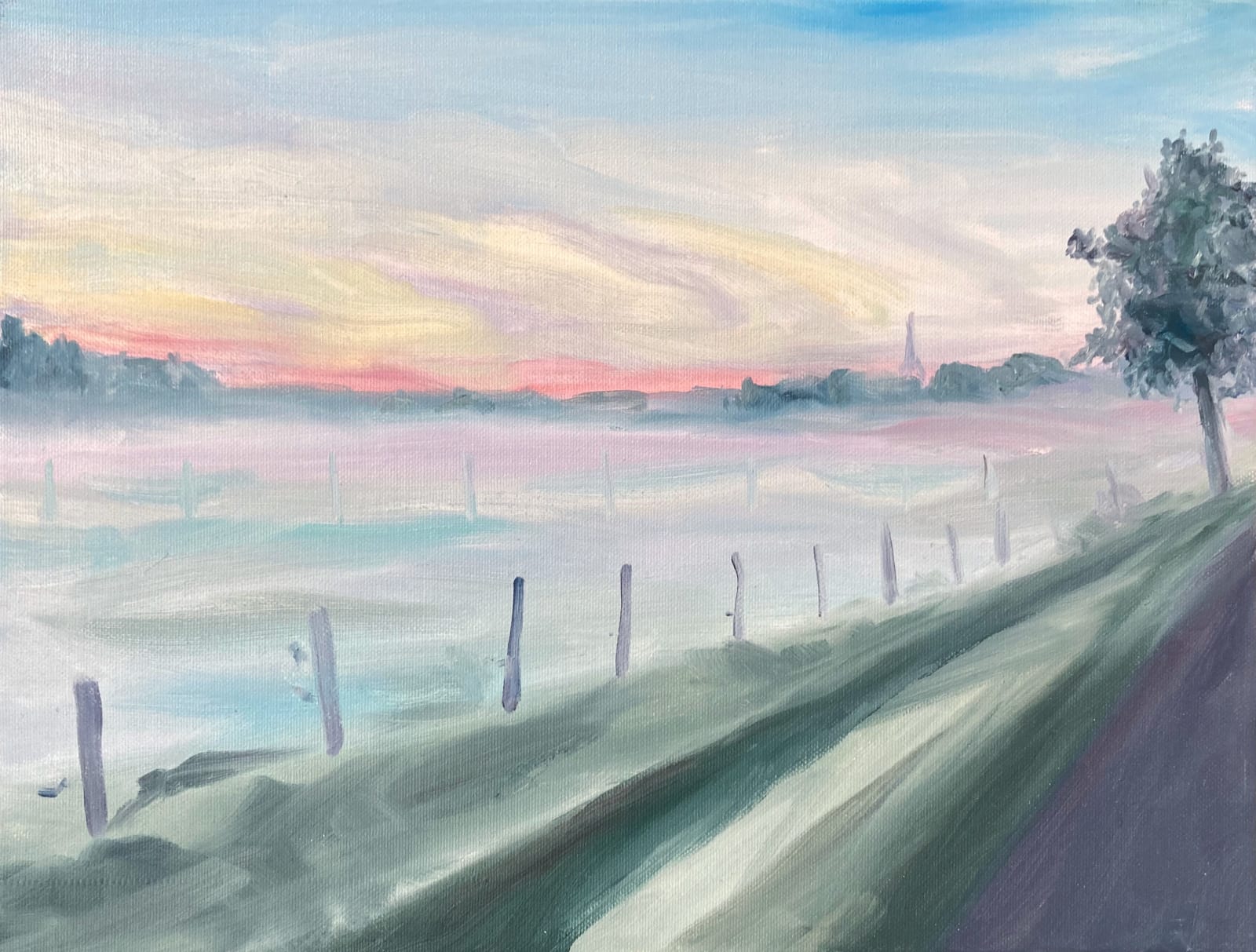 Elise Debrock, Ochtendnevel, 2023