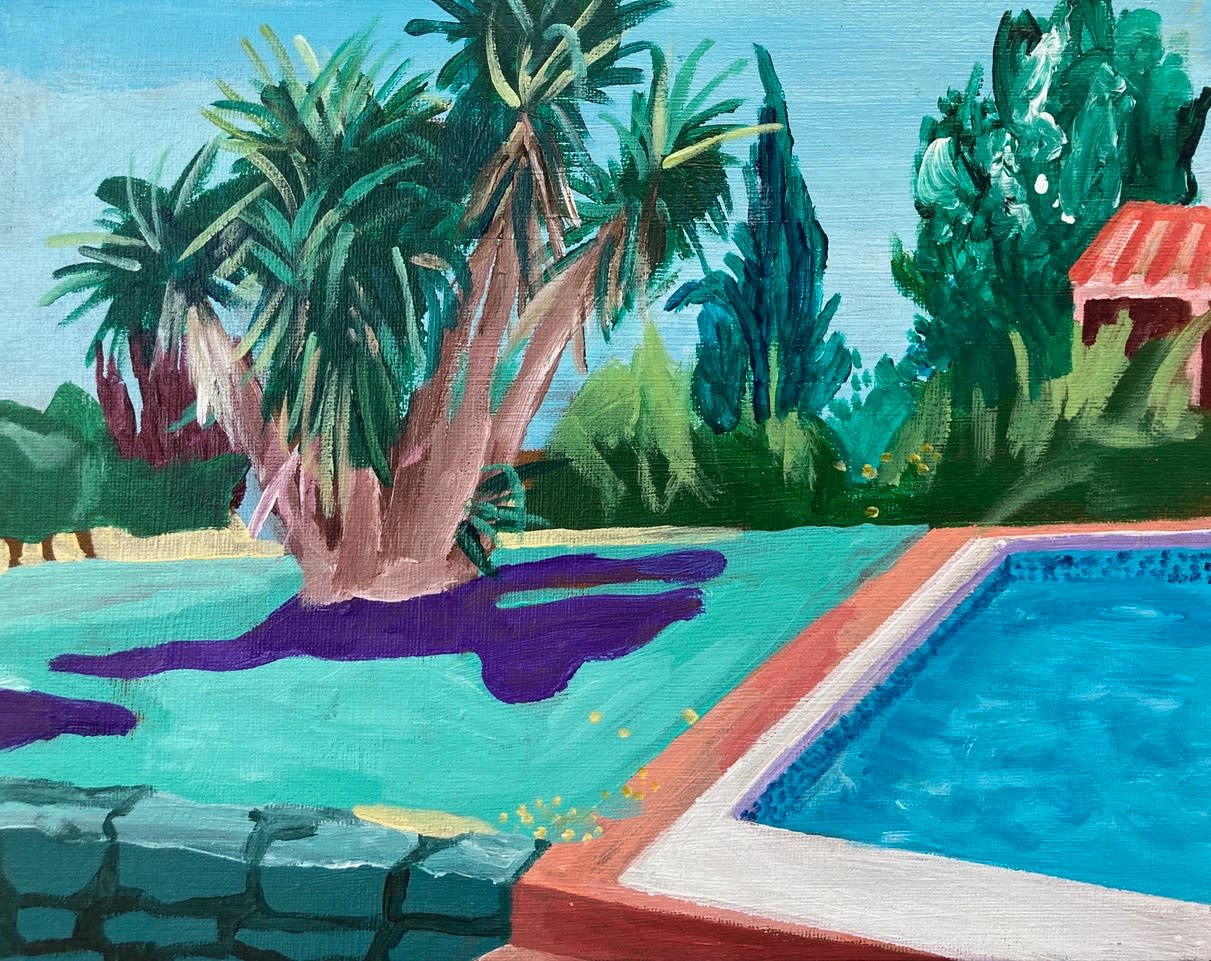 Elise Debrock, Summer Scene, 2020