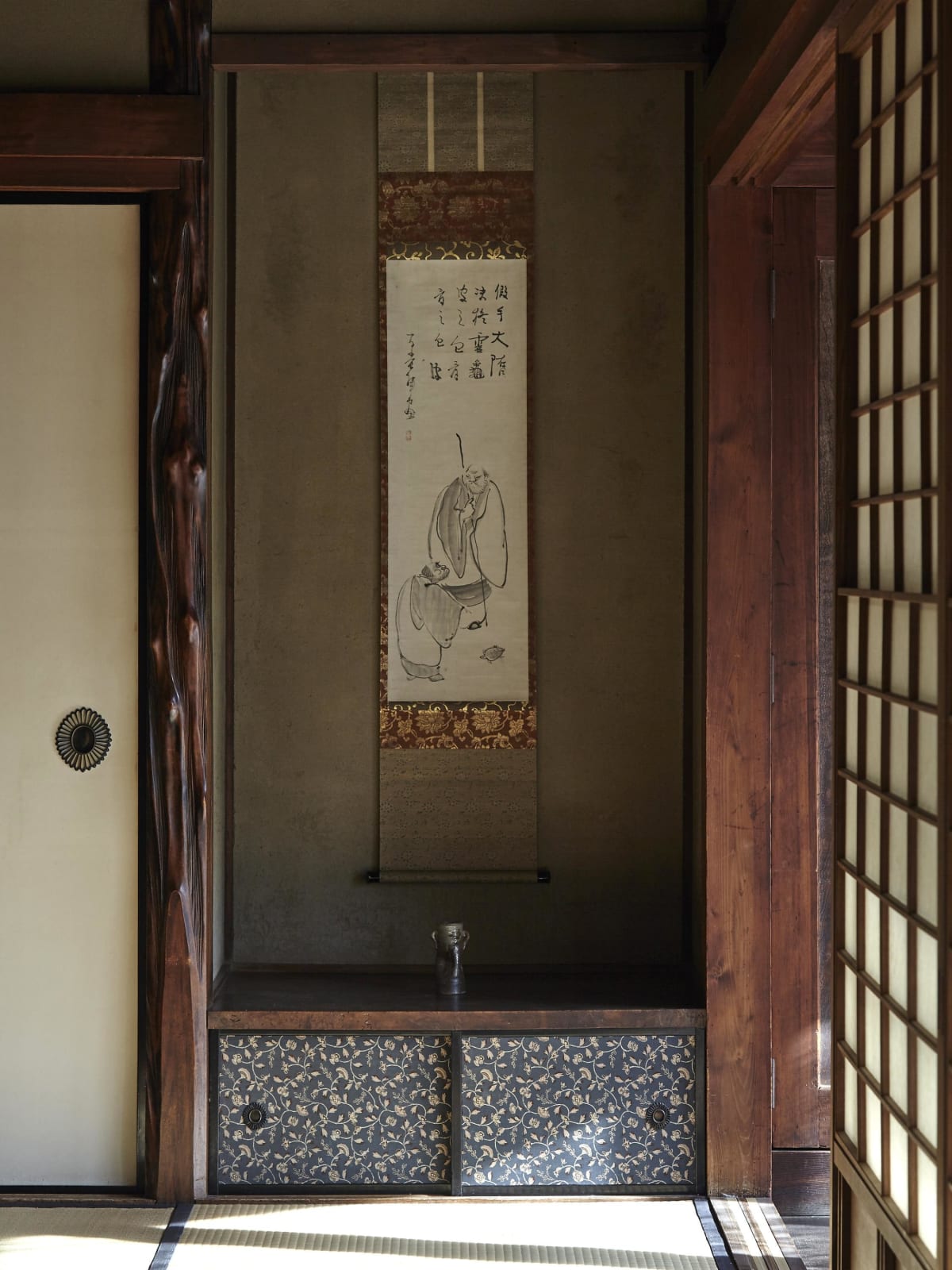 Sengai Gibon (1750–1837) , Dasui and a Turtle