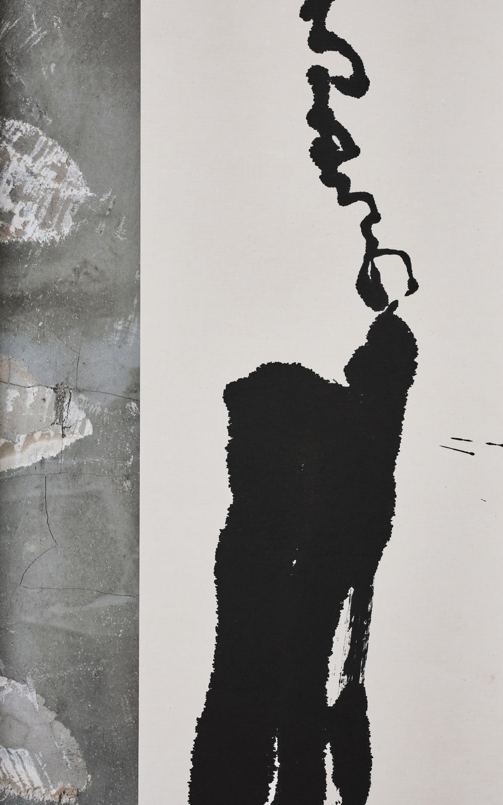 Ishikawa Kyuyoh (b. 1945), And the Streams Thereof Shall Be Turned into Pitch