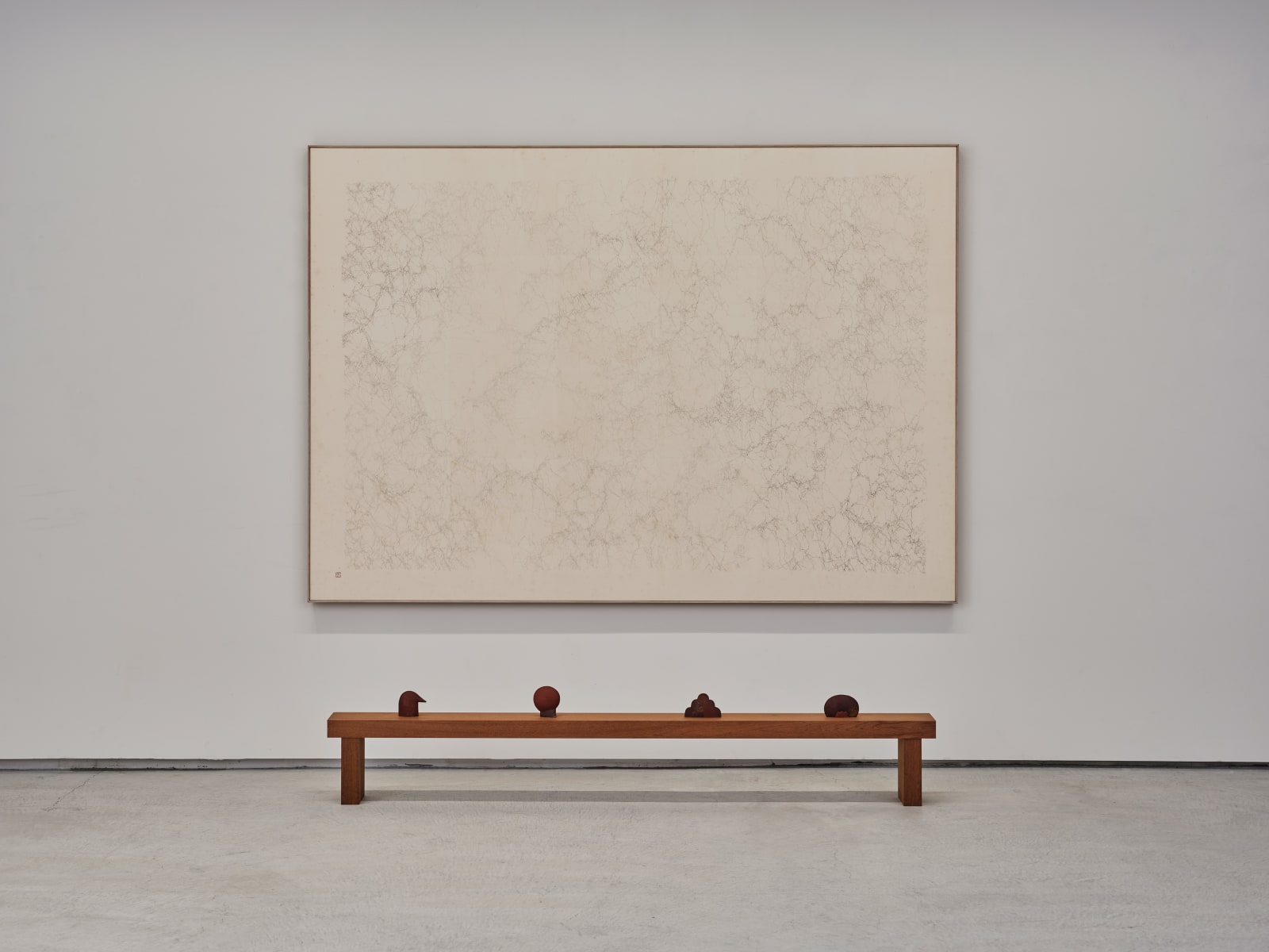 石川九楊 Ishikawa Kyuyoh (b. 1945), 徒然草 No.16　Tsurezuregusa No. 16