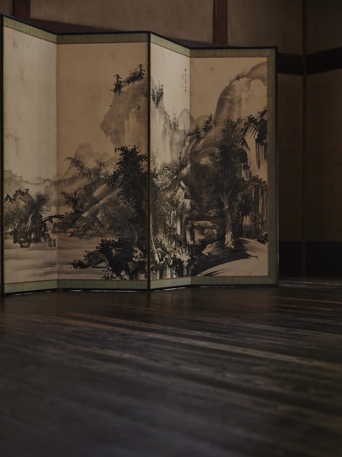 Soga Shōhaku (1730–1781) , Landscape in Ink