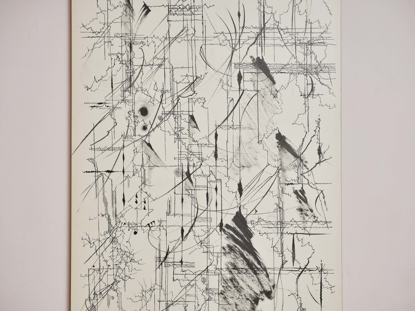 Ishikawa Kyuyoh (b. 1945), September 11, 2001, Sunny—A Tale of Verticals and Horizontals I, Part 1