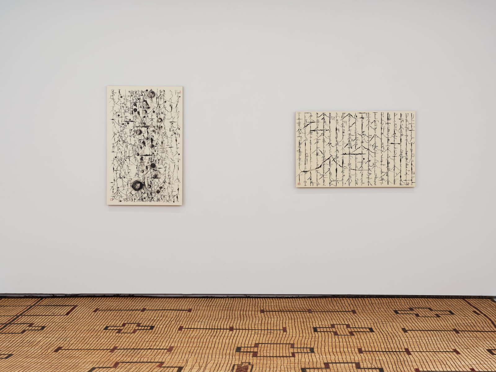 石川九楊 Ishikawa Kyuyoh (b. 1945), 「ヨーロッパの戦争」のさなかに——人類の未熟について　Amidst a European War—On Humankind’s Puerility