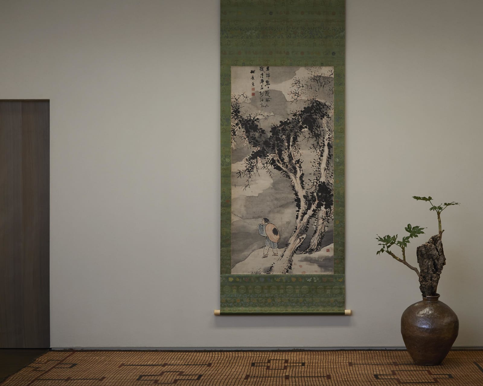 Yosa Buson (1716–1783) , Figure under the Tree