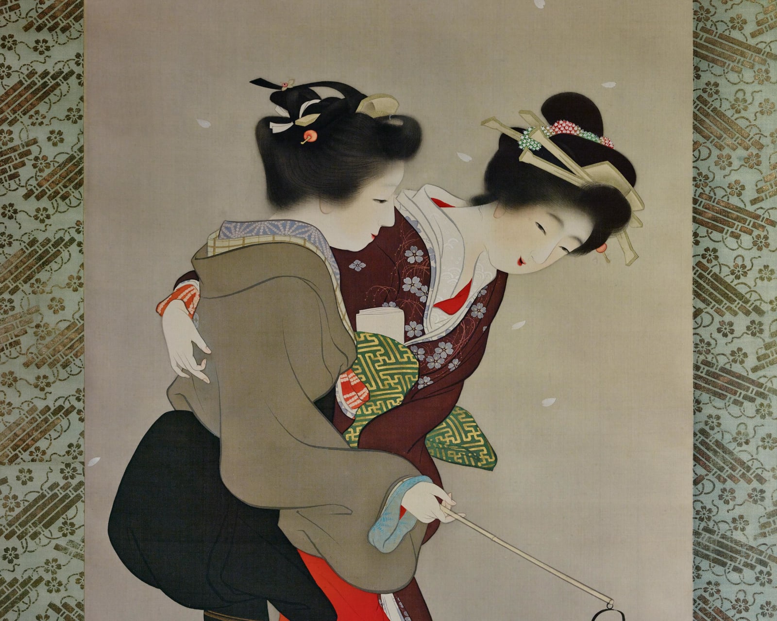 ​​​​​​​Uemura Shōen (1875–1949) , Two Teahouses