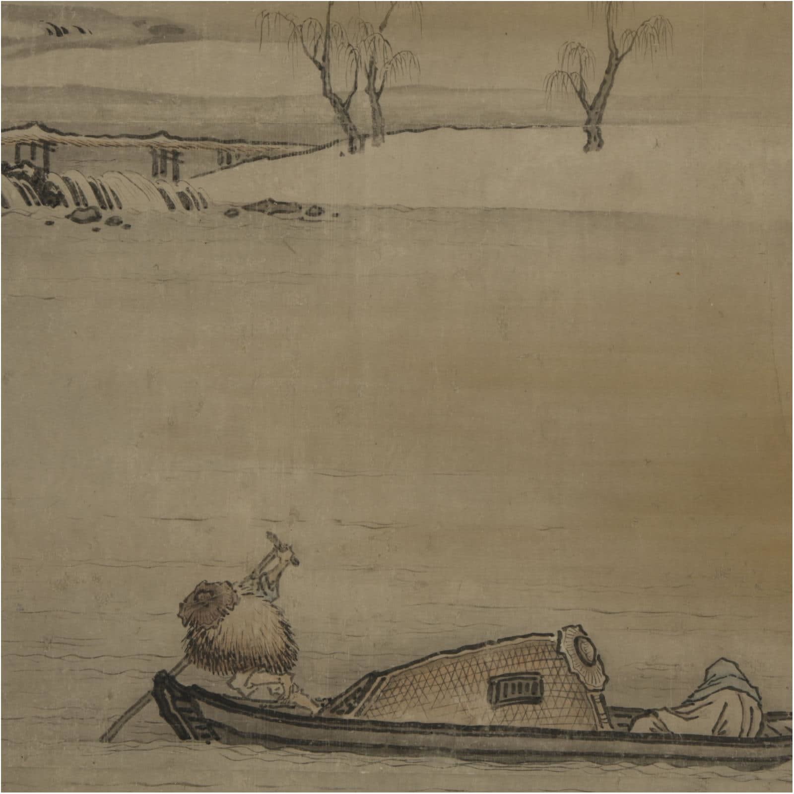 Kanō Sansetsu (1590–1651) , Wang Ziyou Visits Dai Andao
