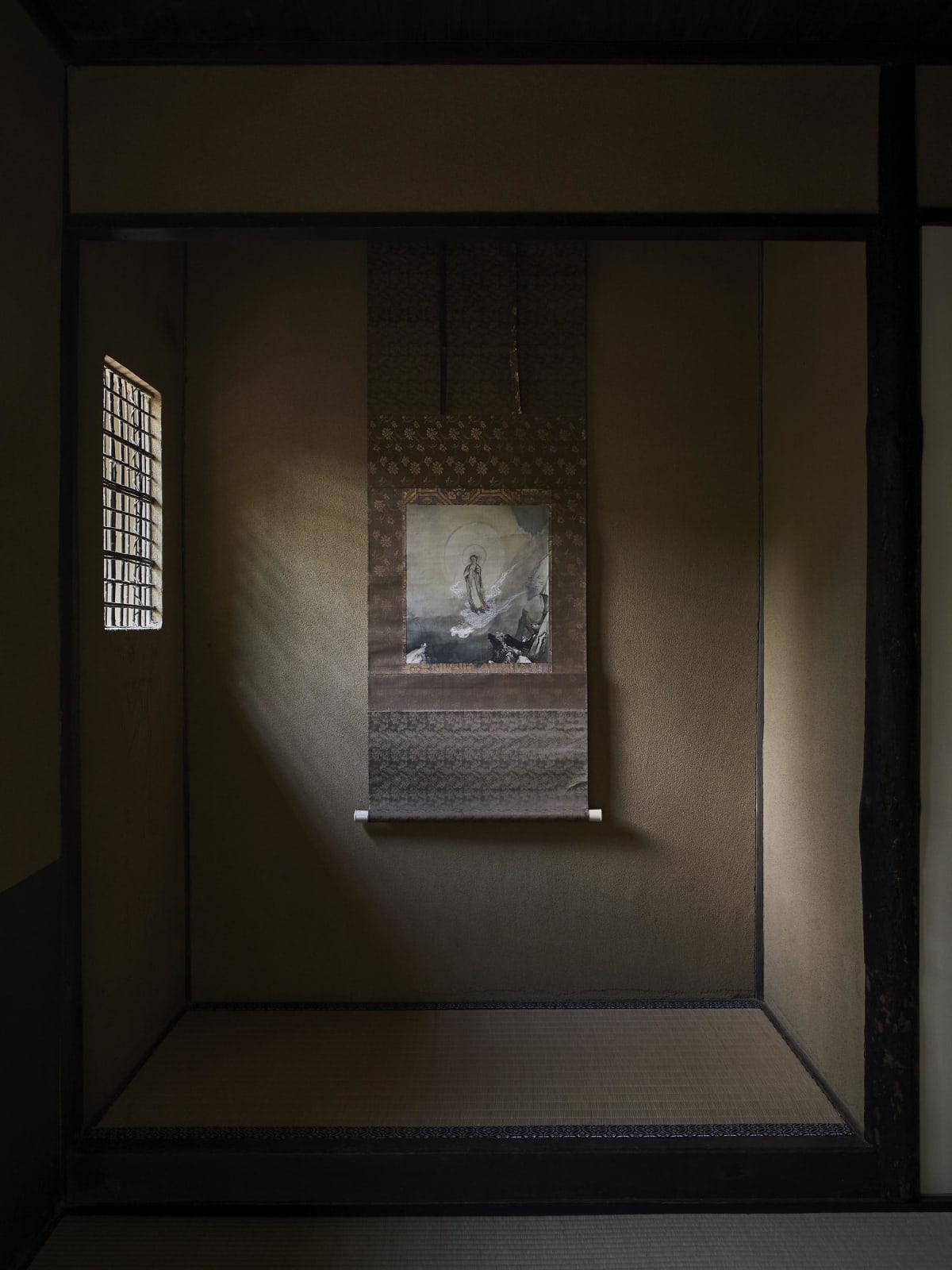 Kano Hōgai (1828–1888) , Shakyamuni Descending From the Mountains