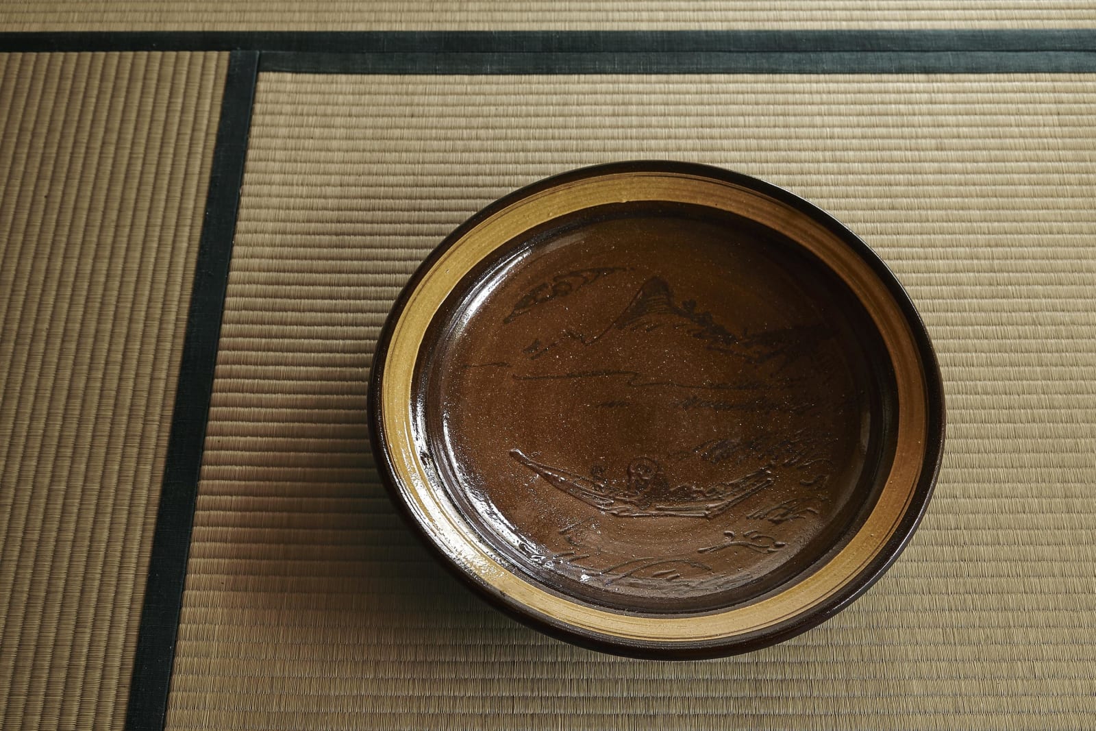 Bernard Leach (1887−1979) , Large Dish