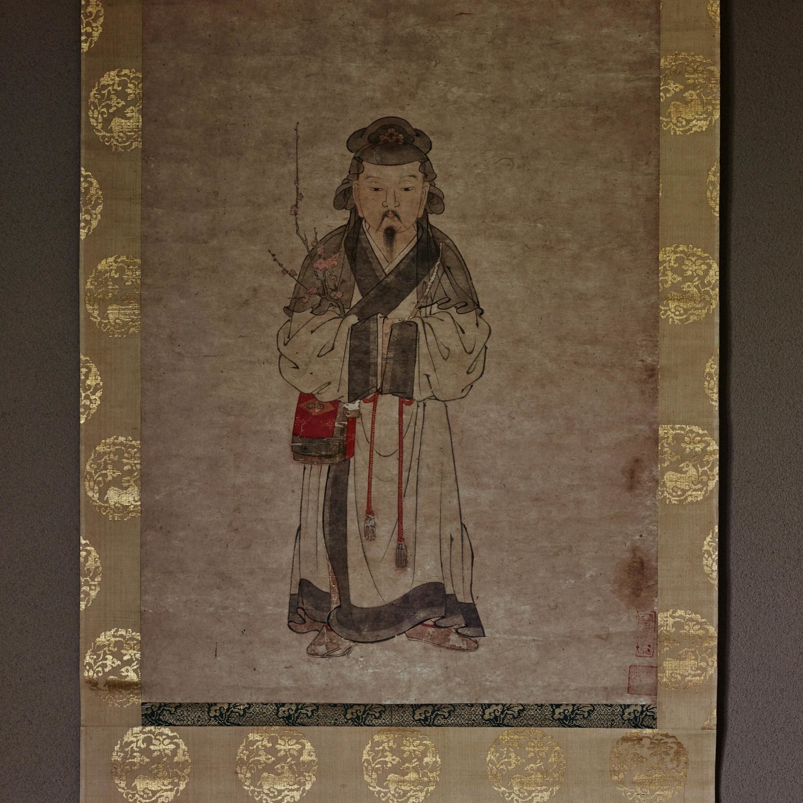 Sesshū Tōyō (1420–1506) , Tenjin Crossing the Ocean to China