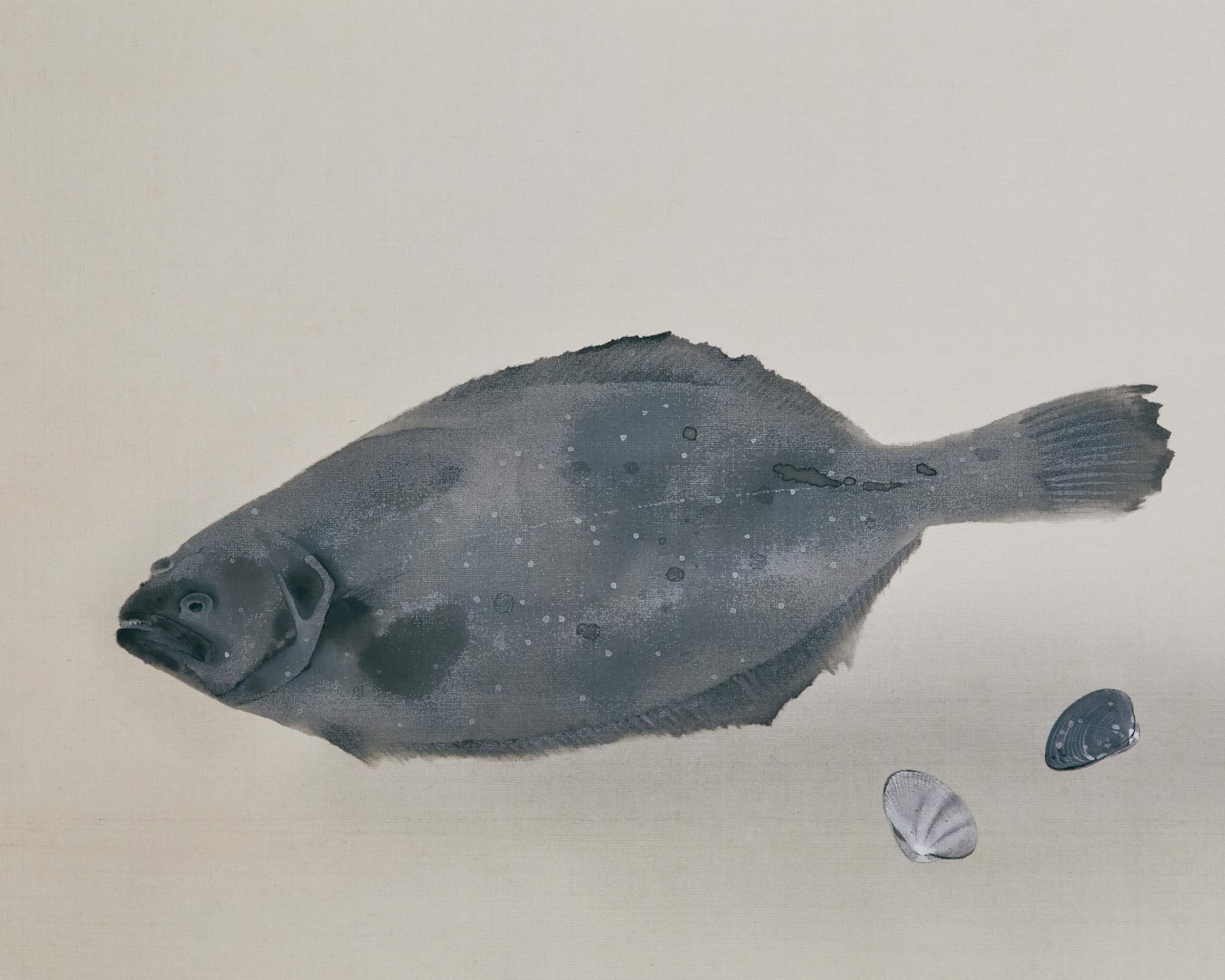 Kobayashi Kokei (1883–1957) Okumura Togyū (1889–1990), Righteye Flounder and Lefteye Flounder
