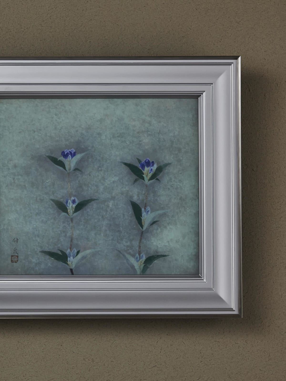 Tokuoka Shinsen (1896−1972) , Gentian