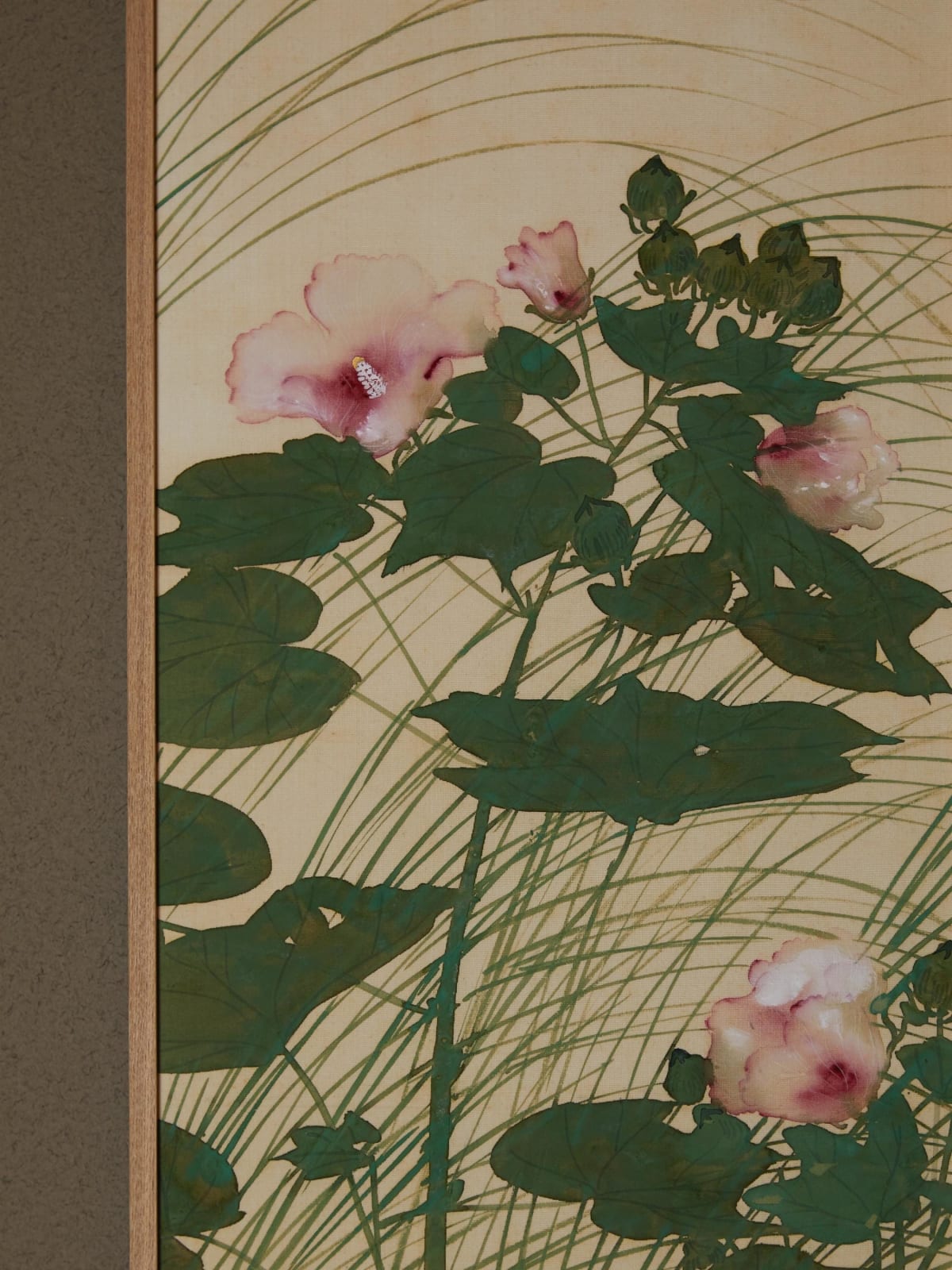Tsuchida Bakusen (1887–1936) , Rose Mallow