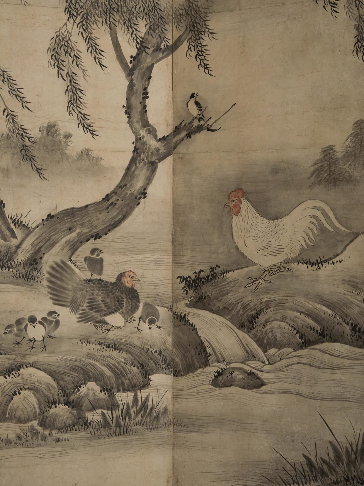Kanō Motonobu (1477–1559) , Birds and Flowers
