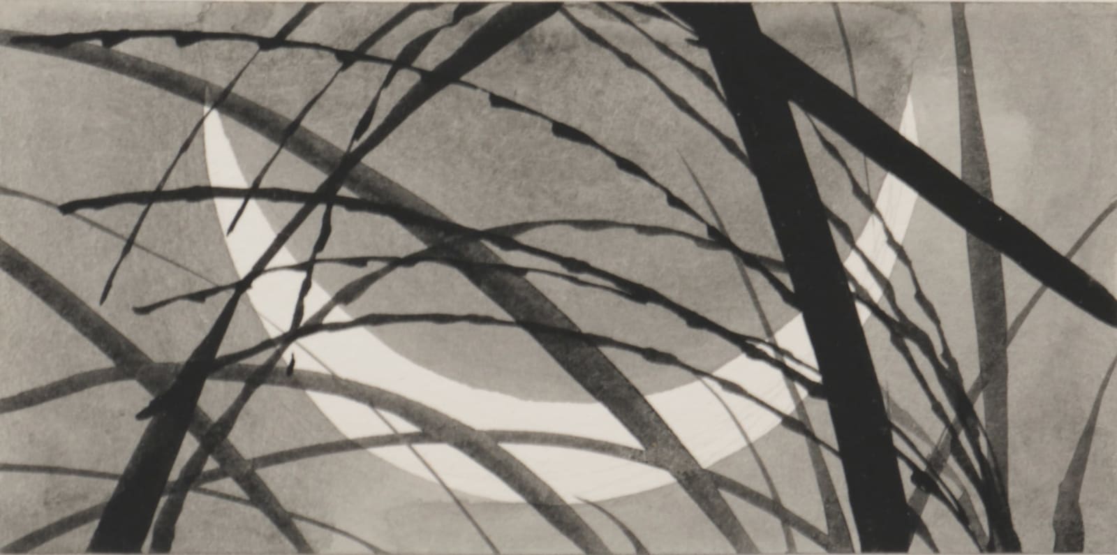 Kayama Matazō (1927–2004) , Grass on a Moonlit Night, c. 1968
