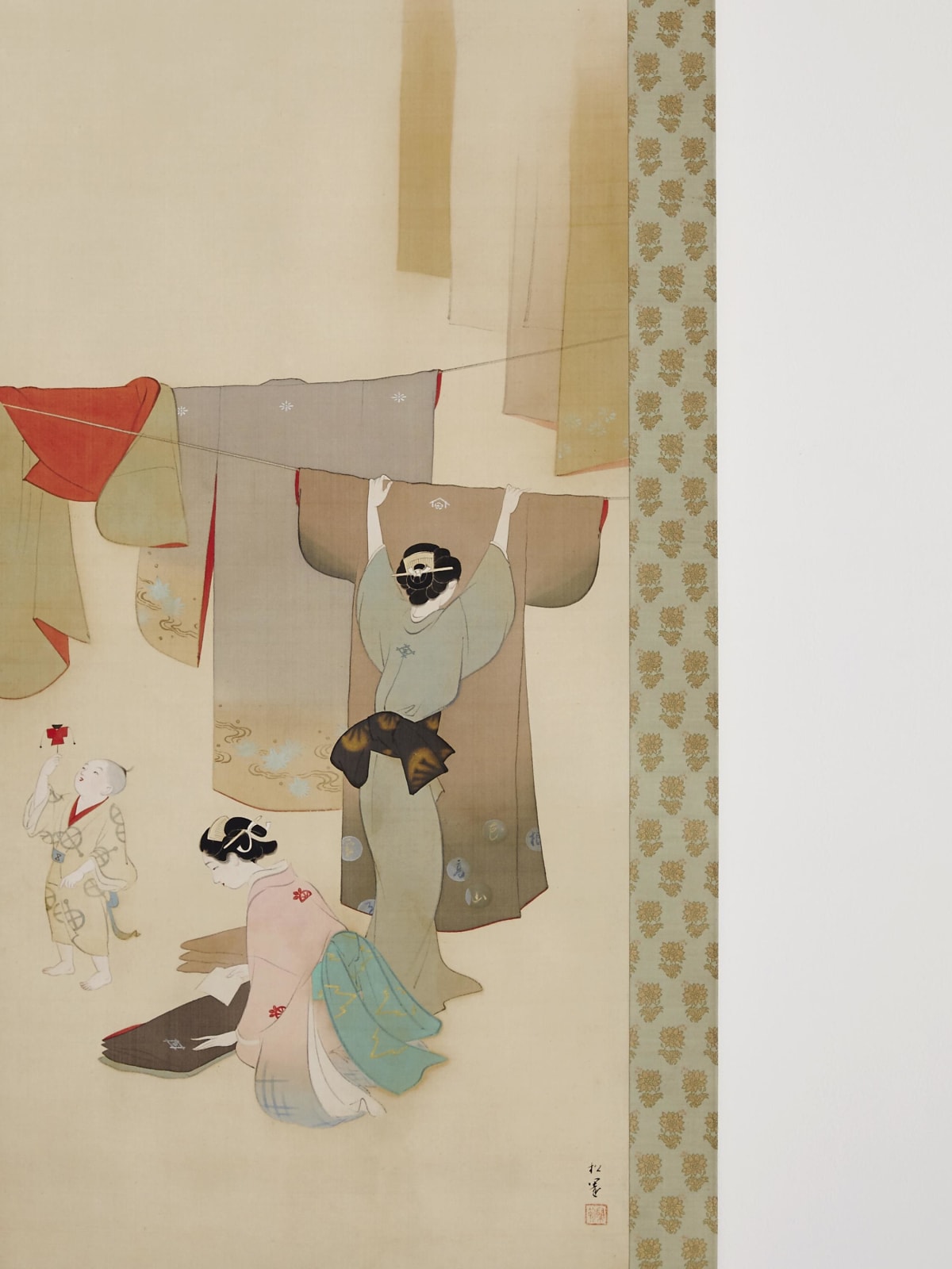 Uemura Shōen (1875–1949) , Mushiboshi (airing of kimono)