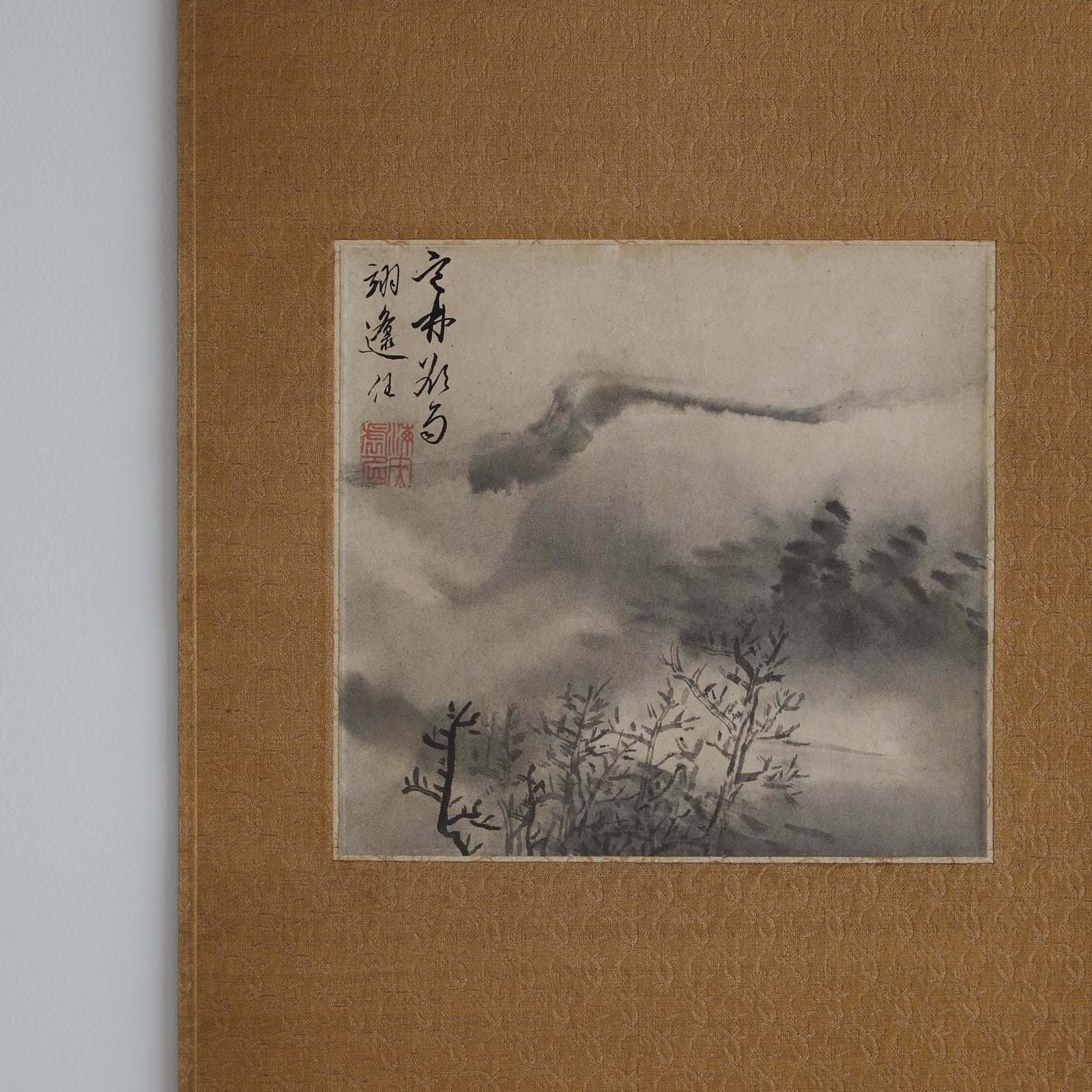 Tachihara Kyōsho (1785–1840) , Wintry Woods Just Before Rain