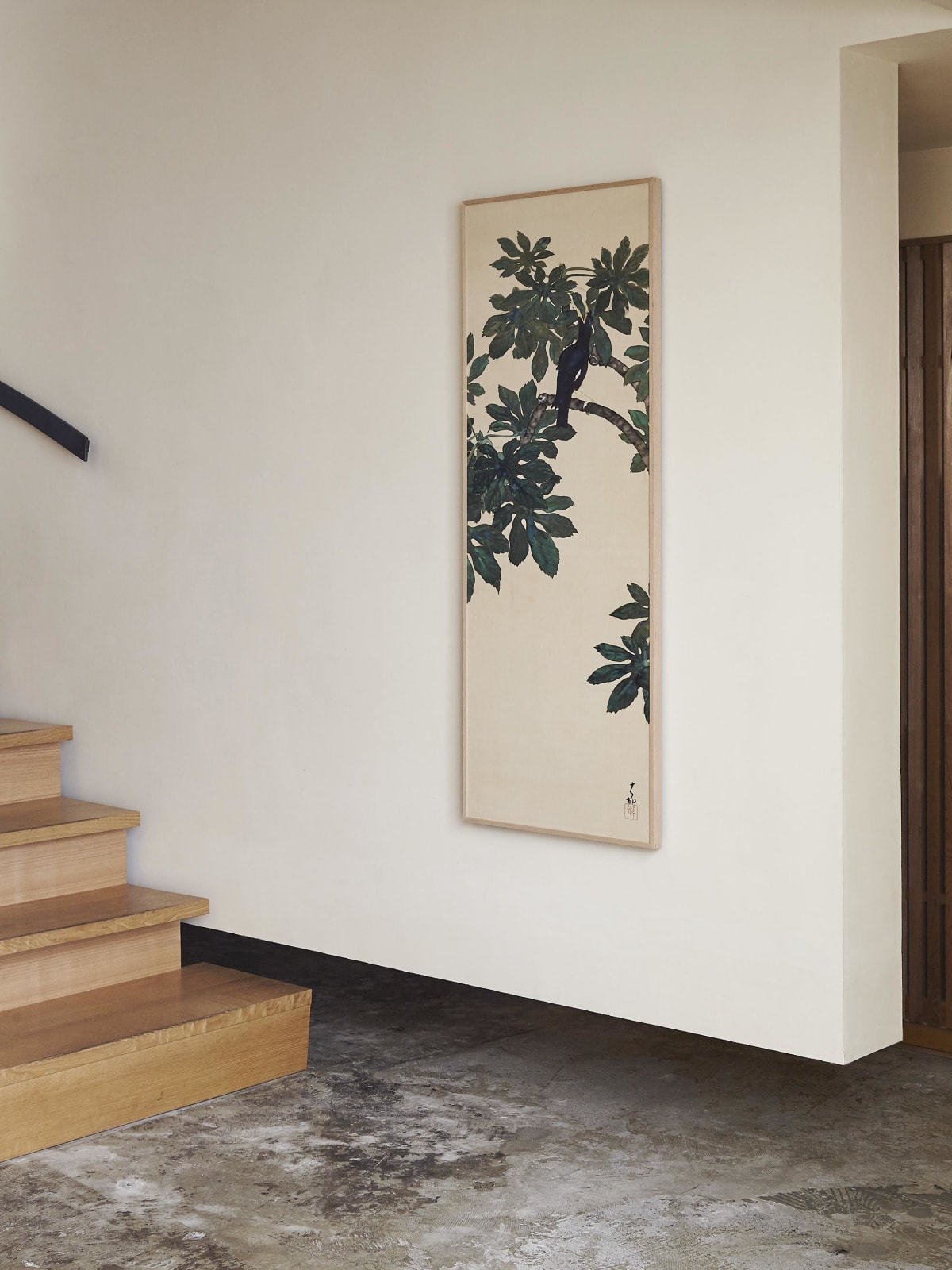 Maeda Seison (1885−1977) , Japanese Aralia and Crested Myna