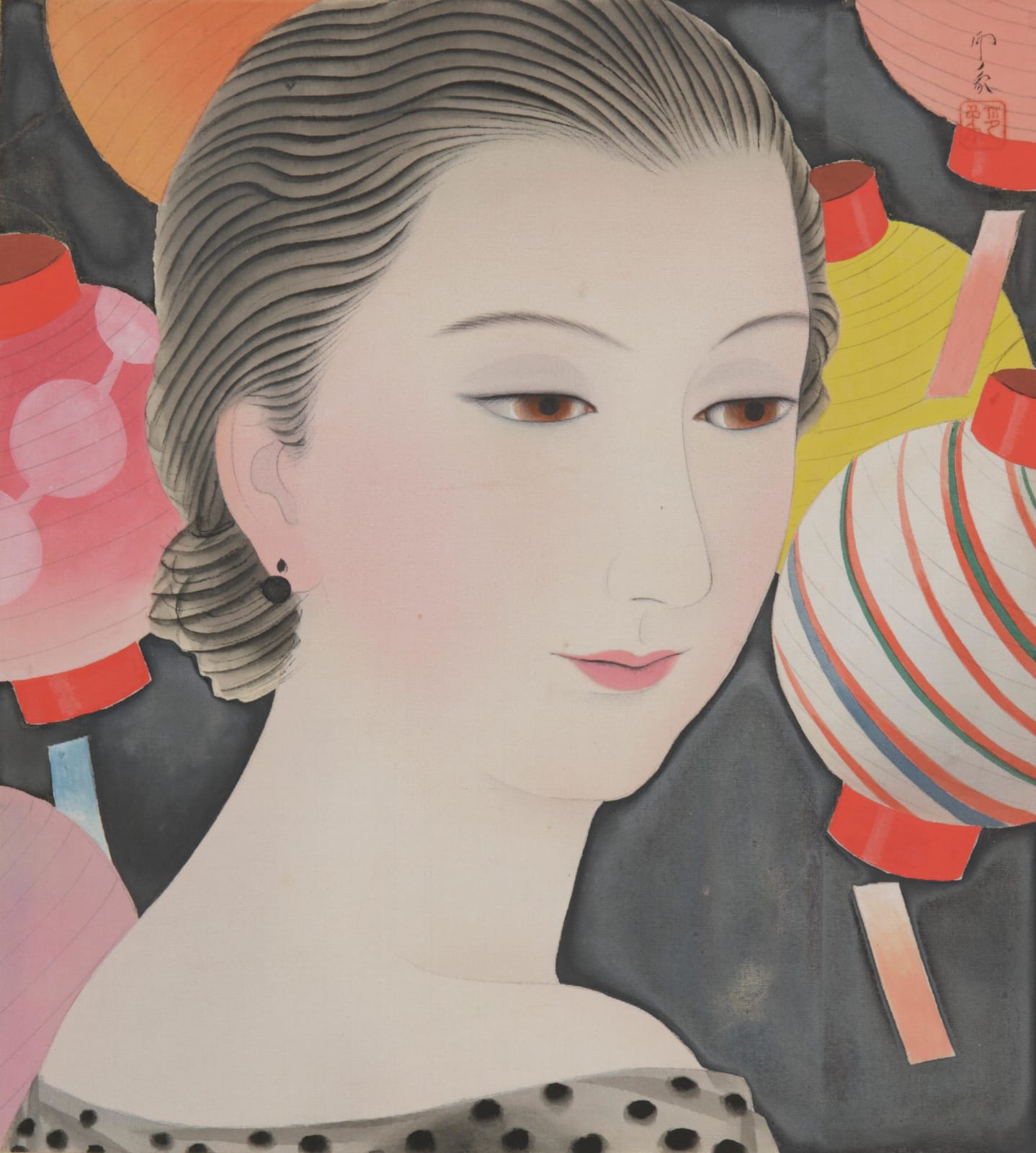 Dōmoto Inshō (1891–1975) , Women of Twelve Months