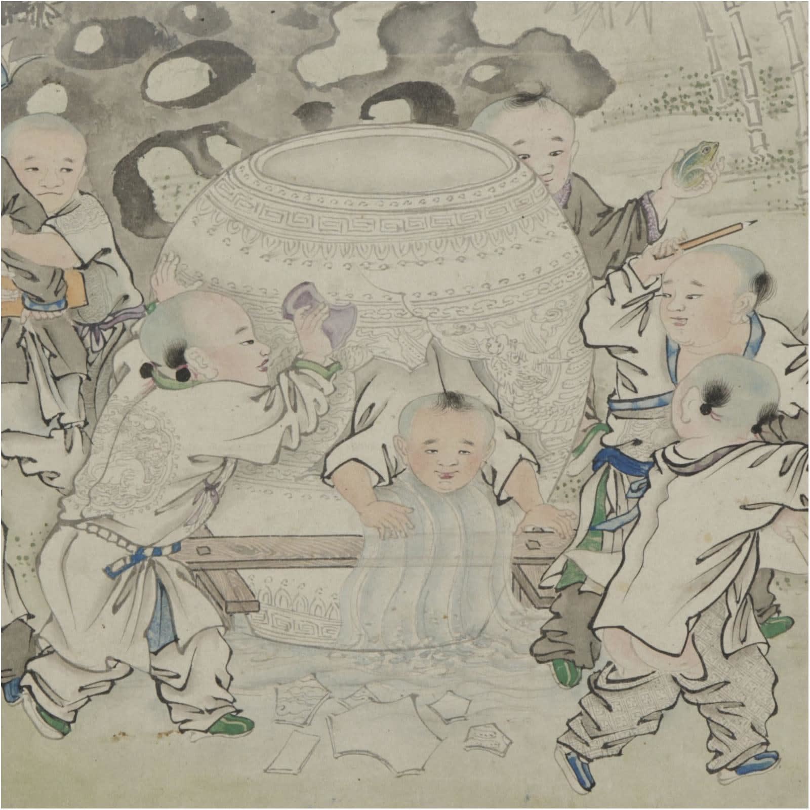 Xu Yanghong’s One Hundred Children and Its Copy by Tani Bunchō