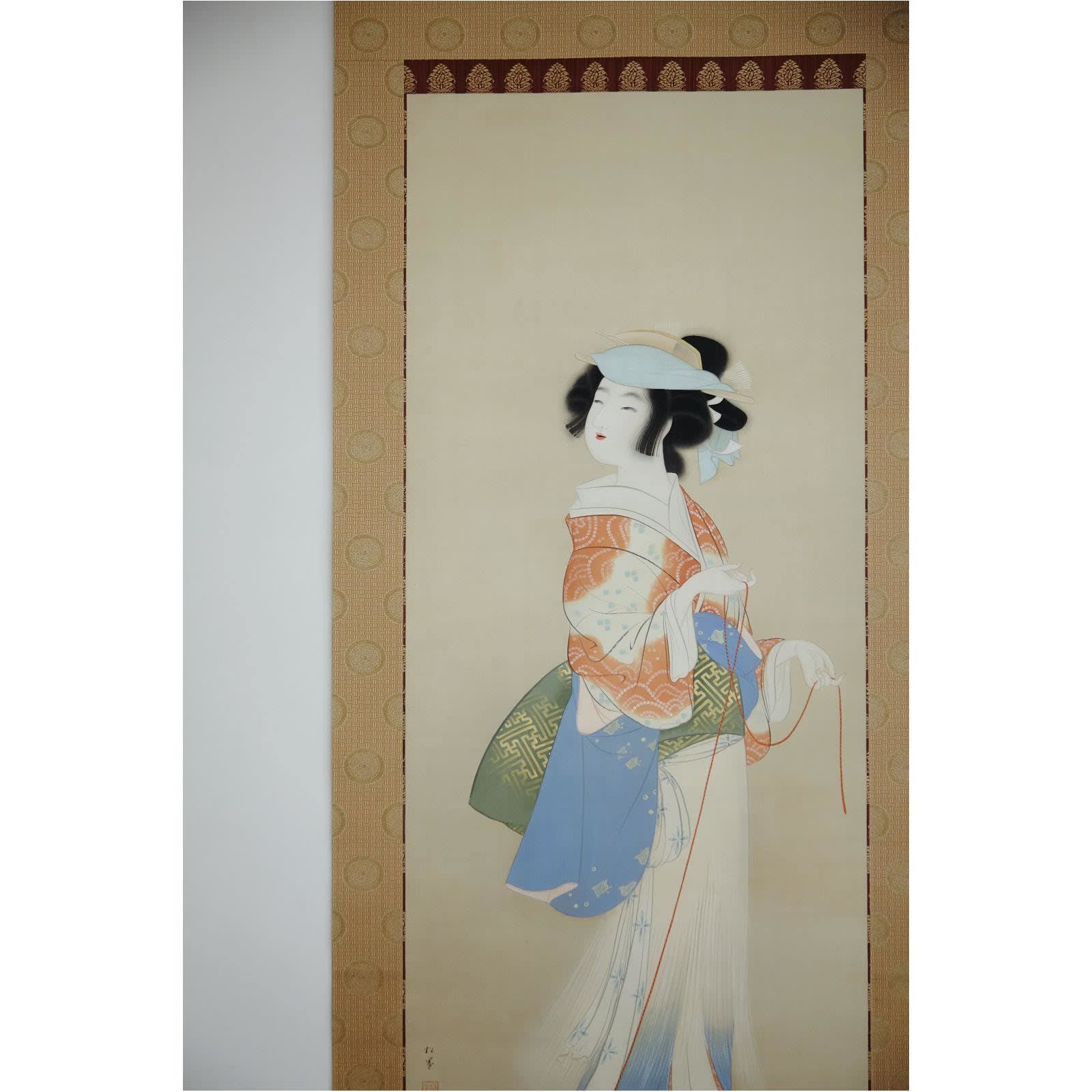 Uemura Shōen (1875–1949) , Shiokumi (brine maiden)