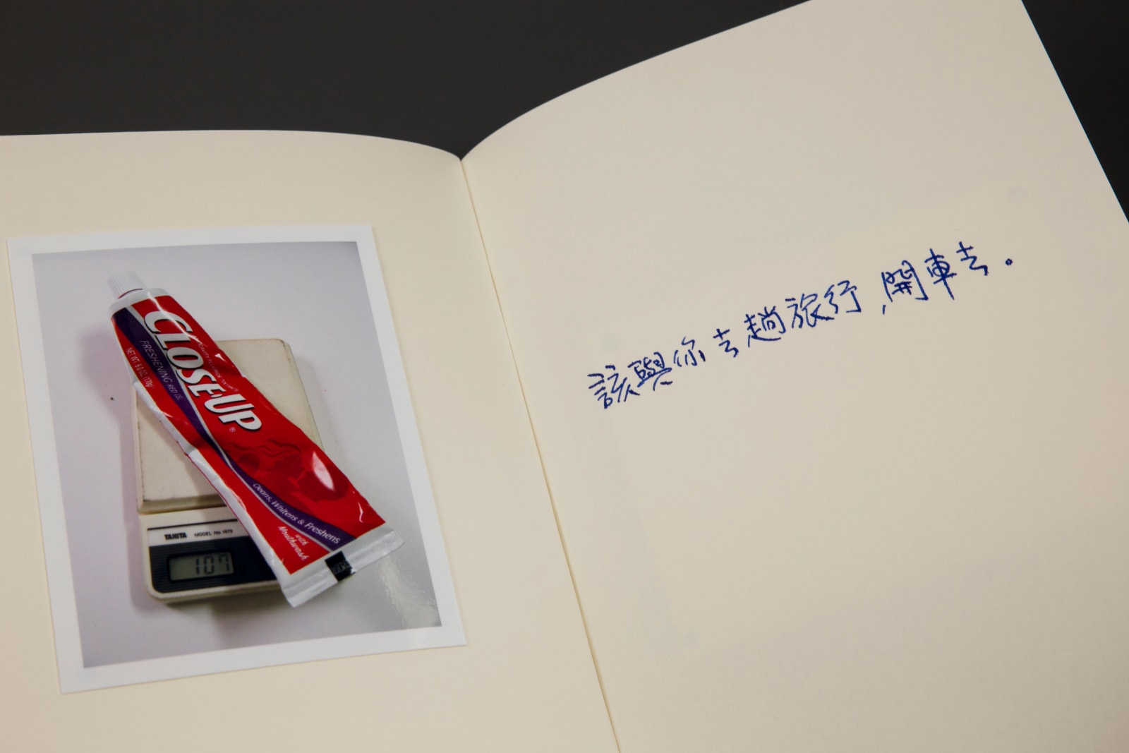 Shi Jin-Hua, Close - Up Toothpaste Project, 2009-2010
