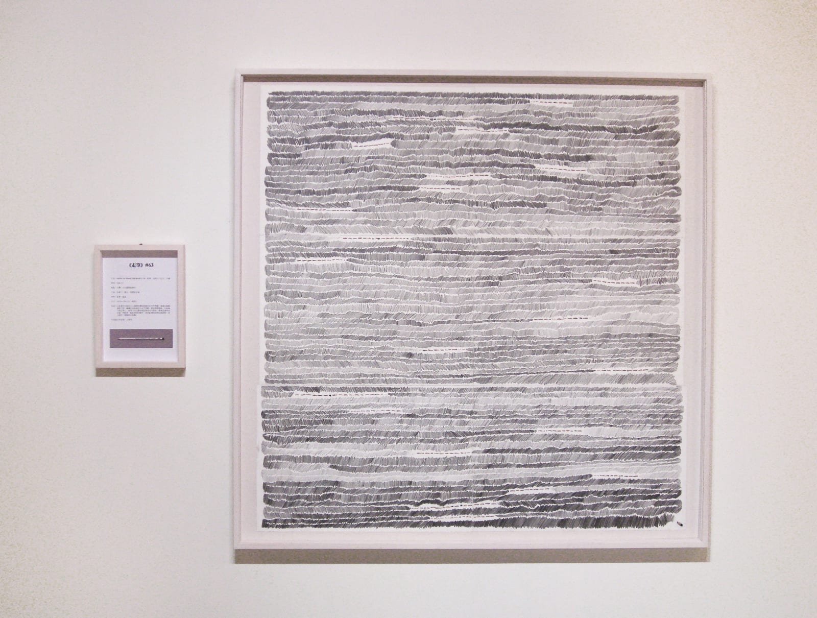 Shi Jin-Hua, Pen Walking #63, 2008