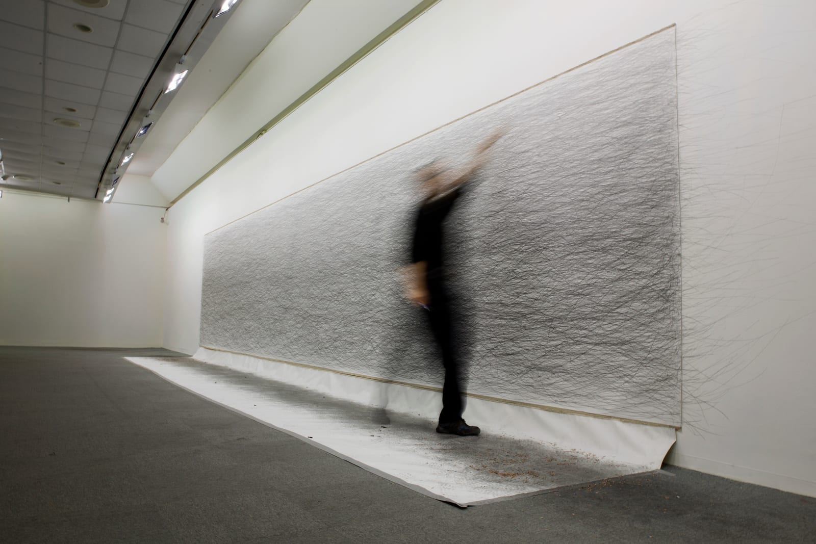 Shi Jin-Hua, A 100km Walk, 2012-2017
