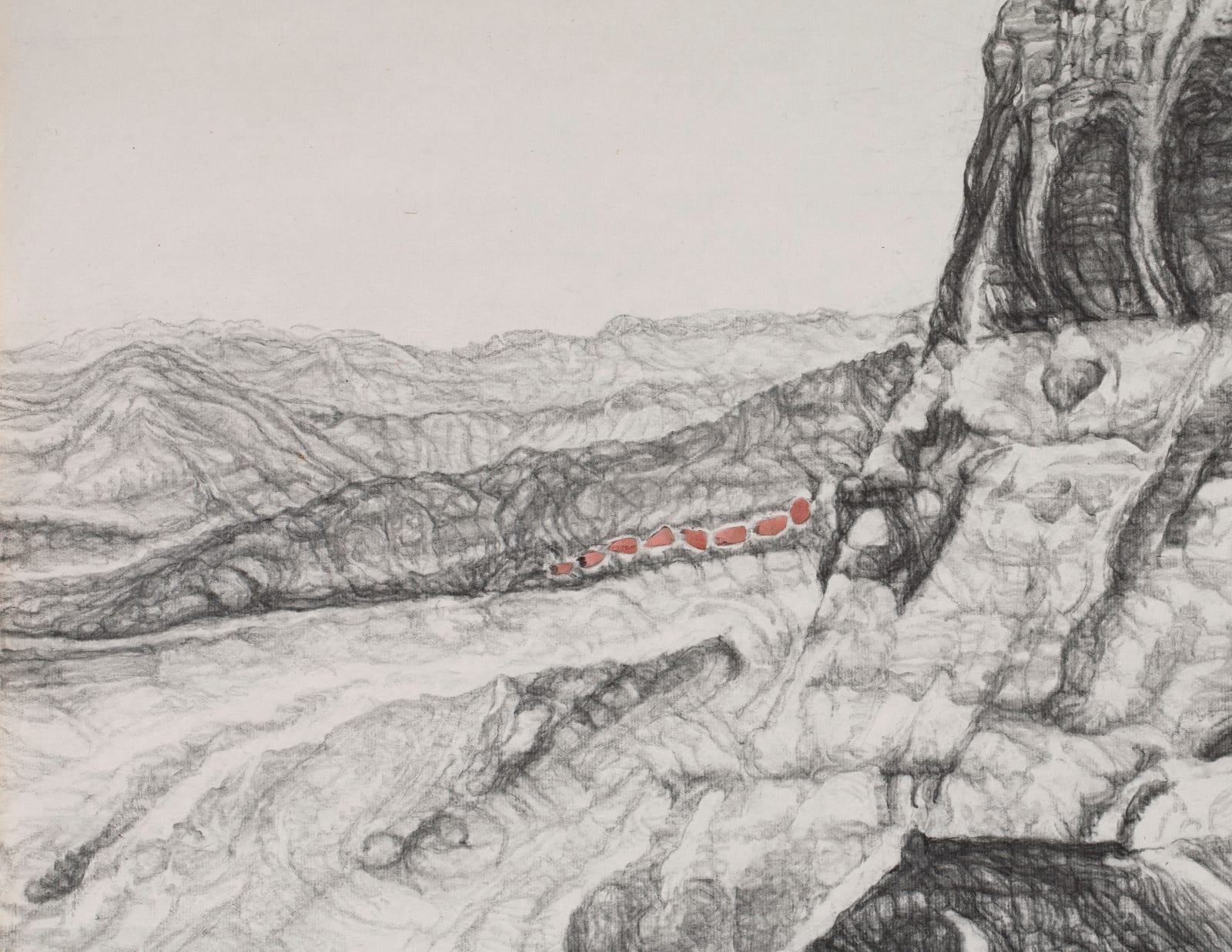 Shi Jin-Hua, Pen Walking #184, 2021-2023
