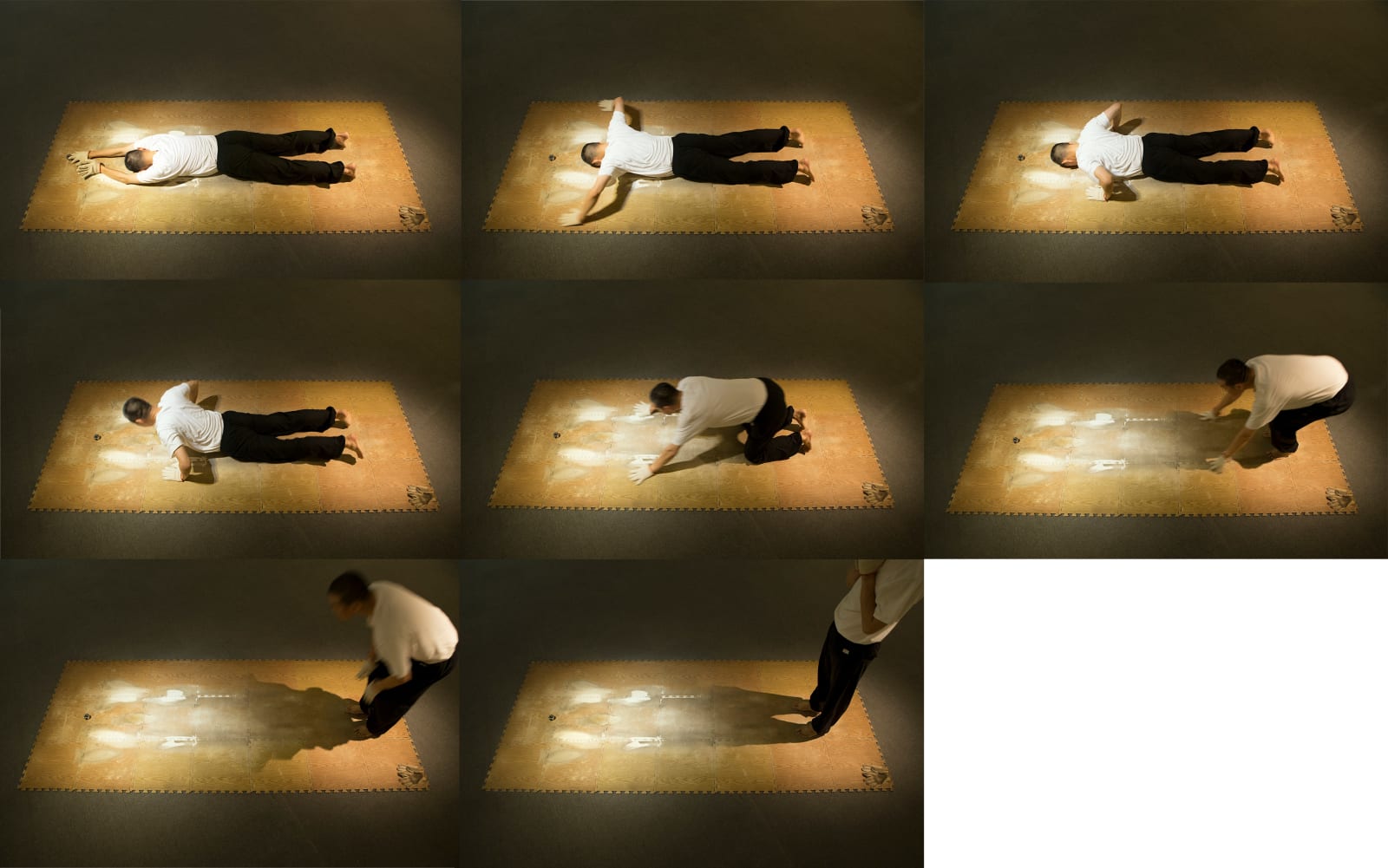 Shi Jin-Hua, Body Inscription, 2001-