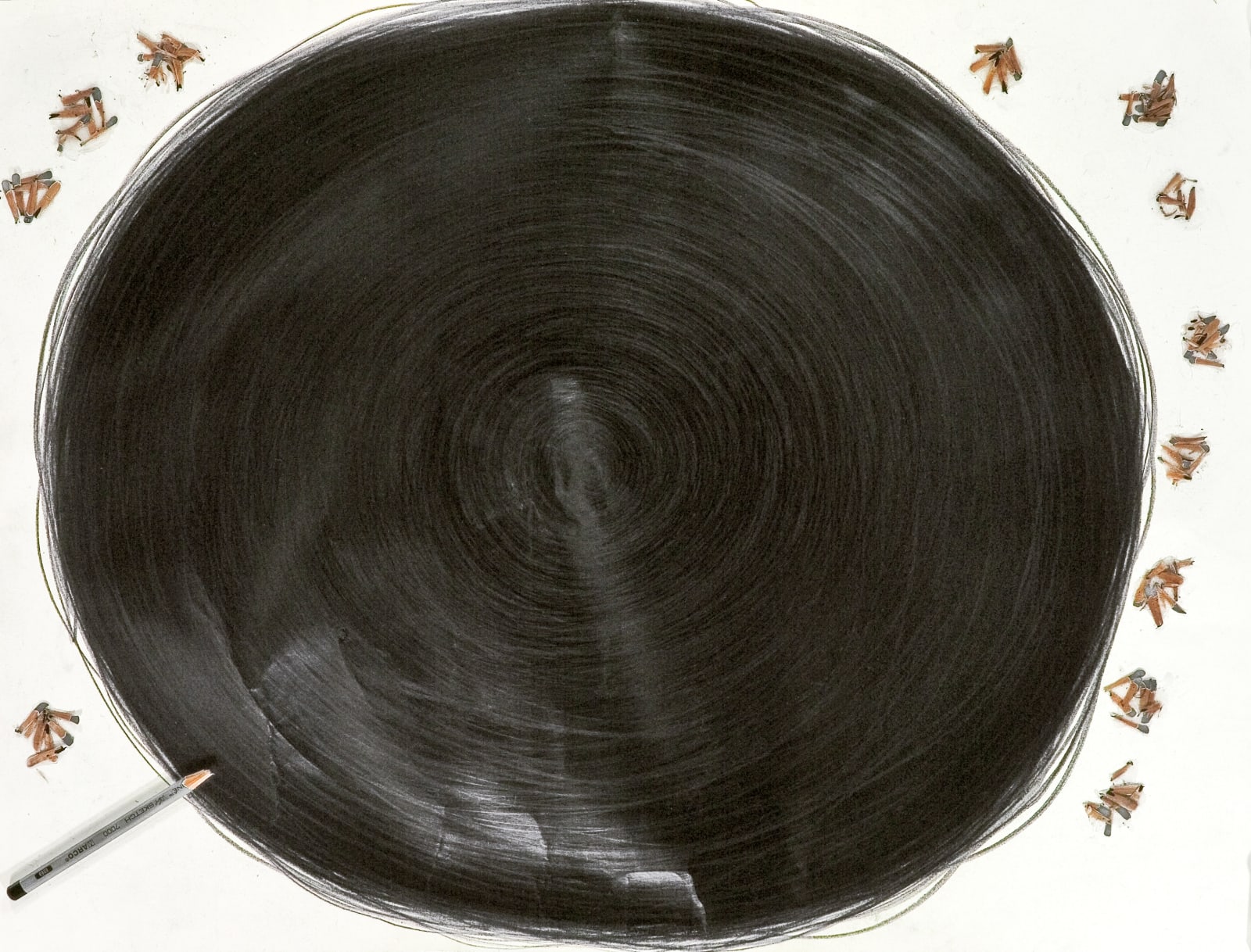 Shi Jin-Hua, Pen Walking #33, 2007