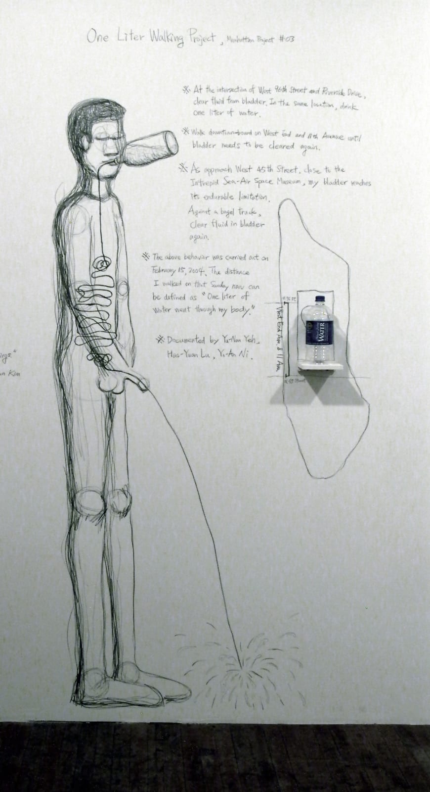 Shi Jin-Hua, One Liter Walking, 2004