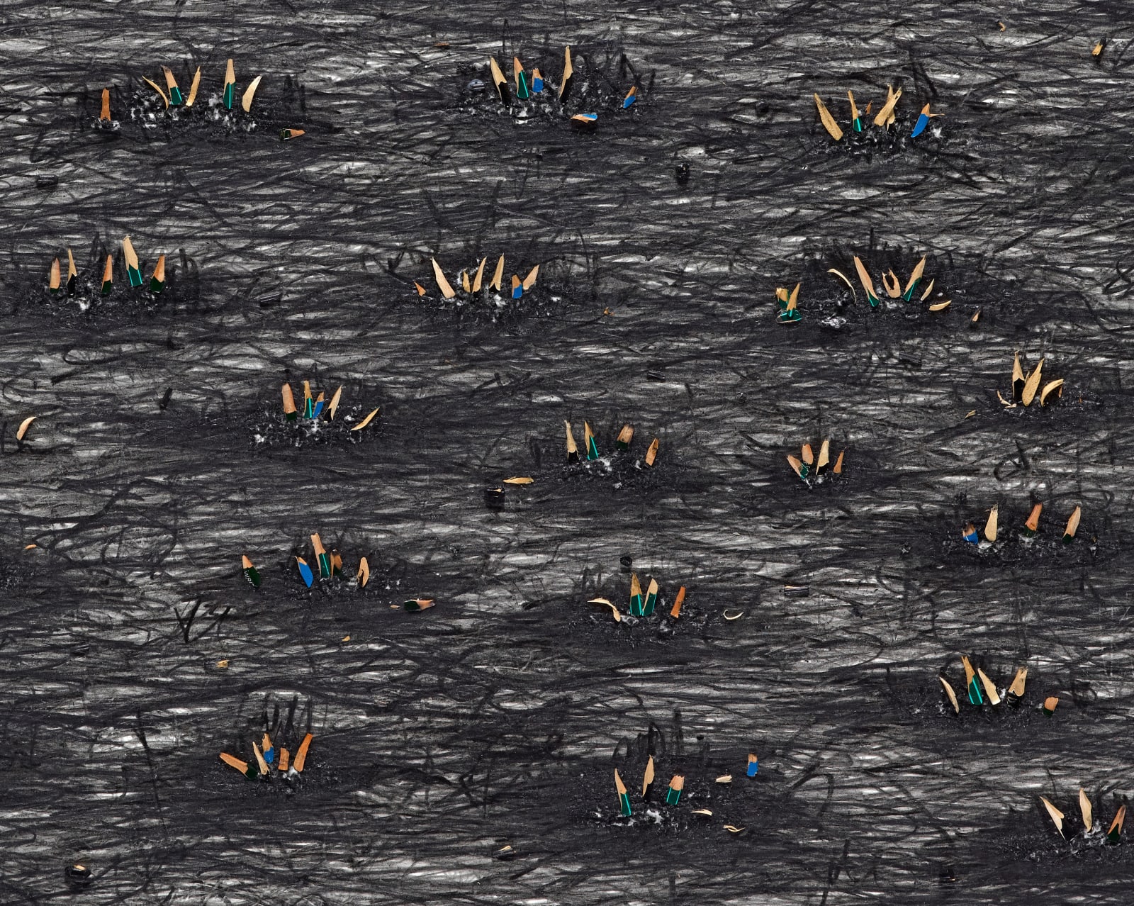 Shi Jin-Hua, Pen Walking #126, 2012