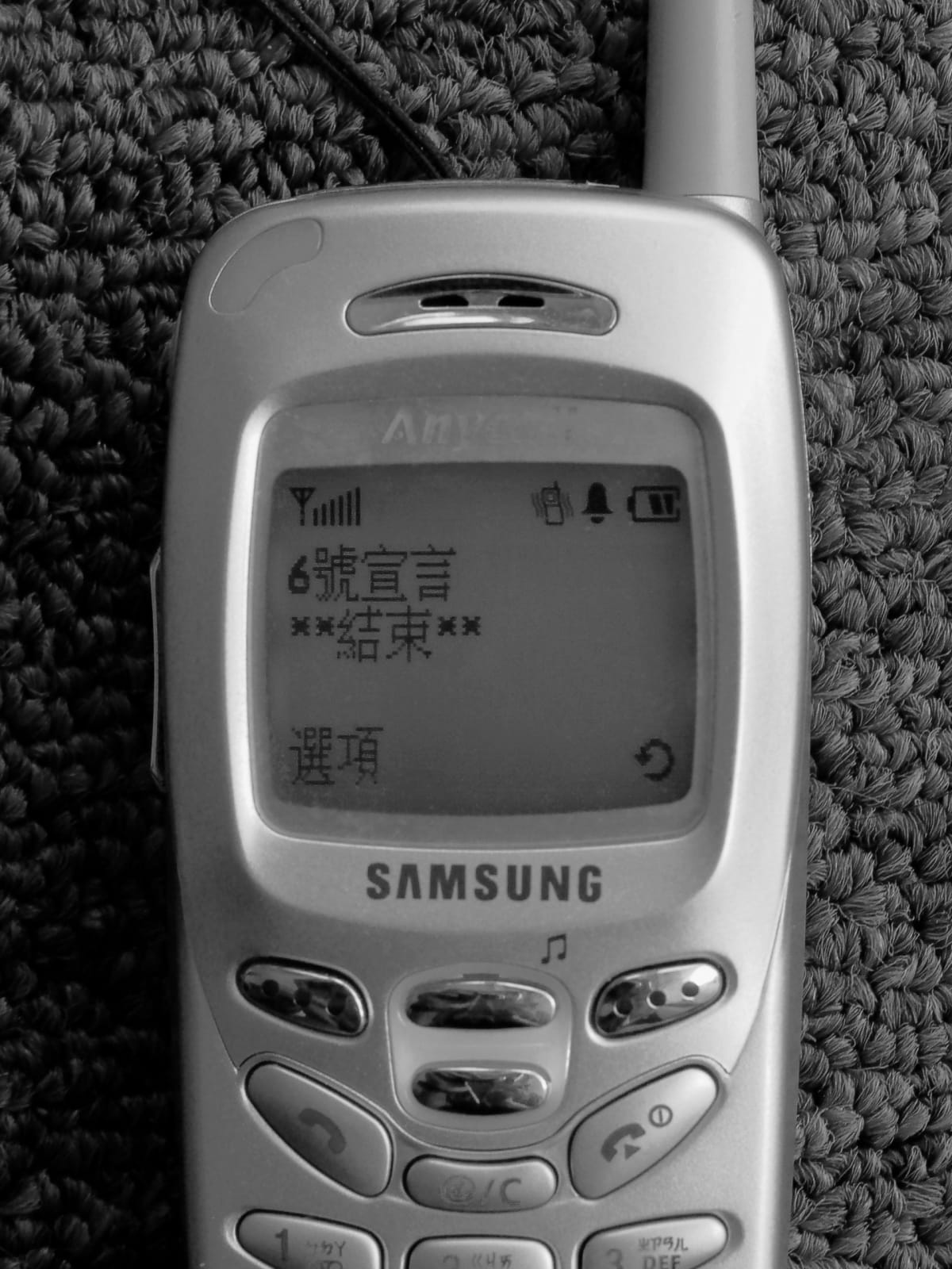 Shi Jin-Hua, Text Message Project, 2002
