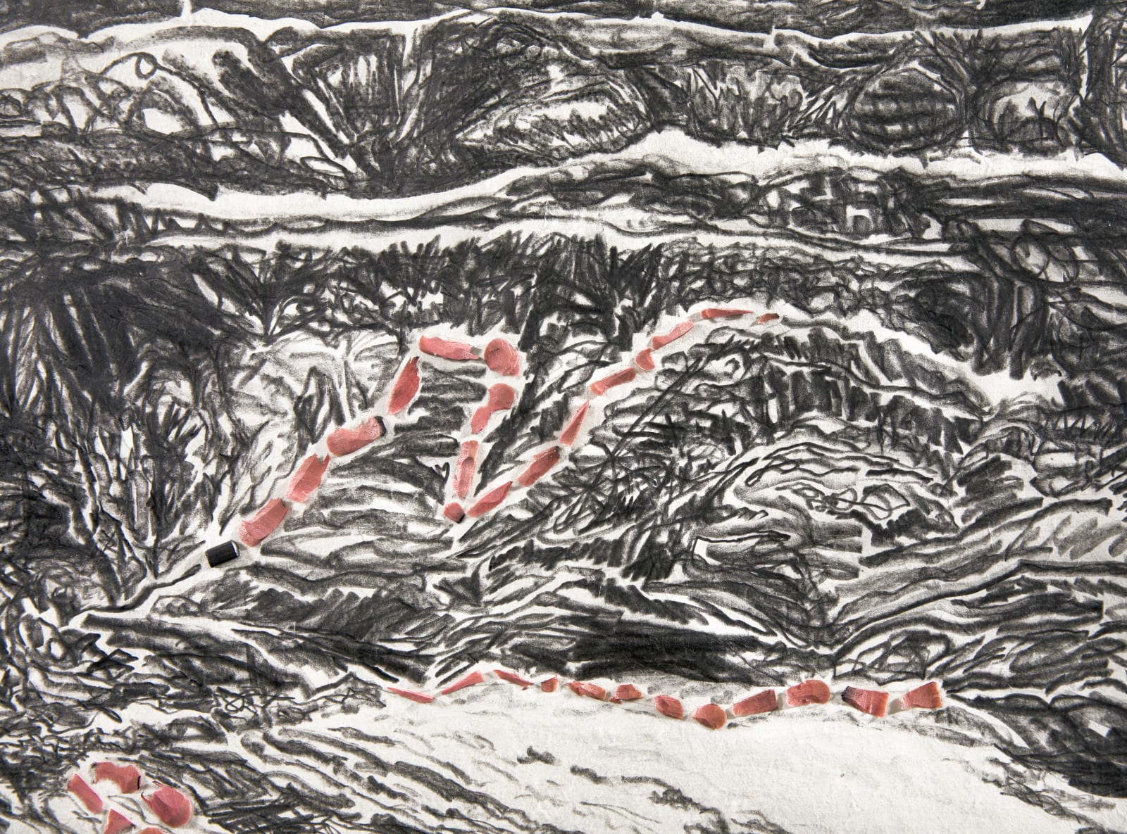Shi Jin-Hua, Pen Walking #168, 2018-2019