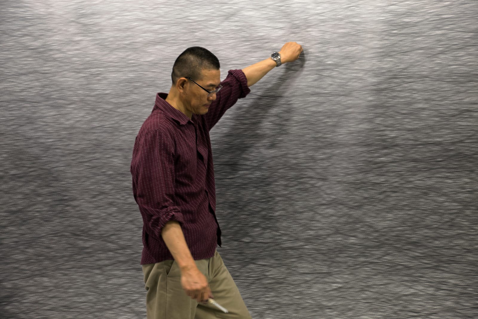 Shi Jin-Hua, A 100km Walk, 2012-2017