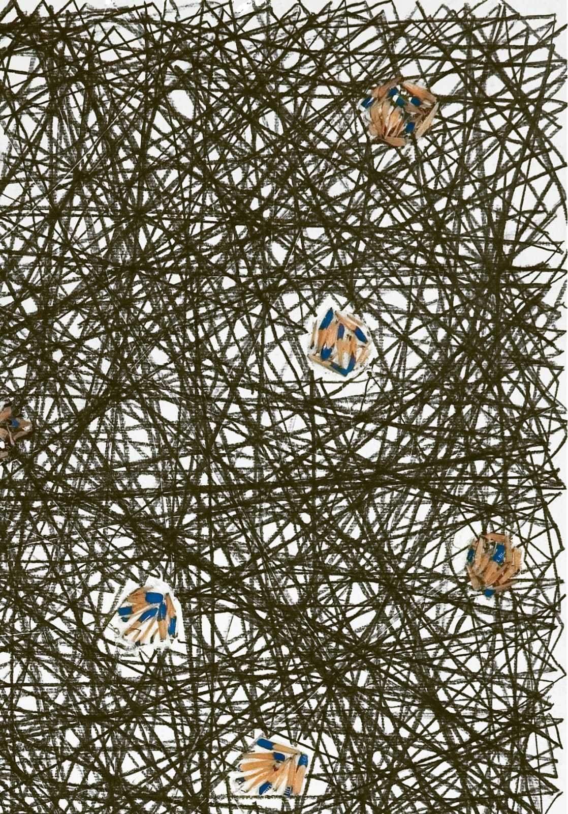 Shi Jin-Hua, Pen Walking #40, 2007
