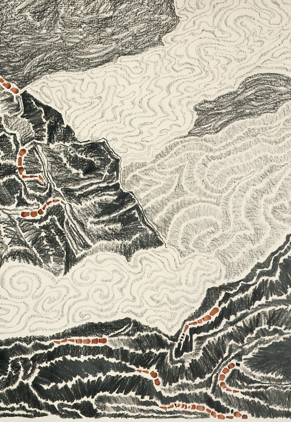 Shi Jin-Hua, Pen Walking #120, 2012
