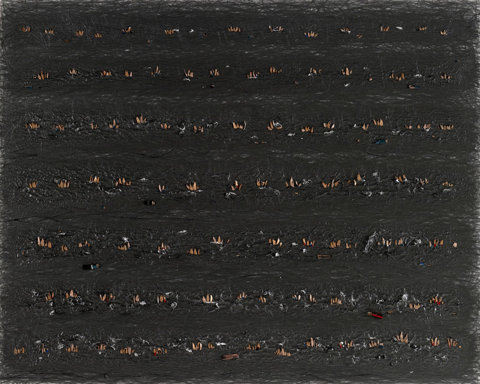 Shi Jin-Hua, Pen Walking #127, 2012