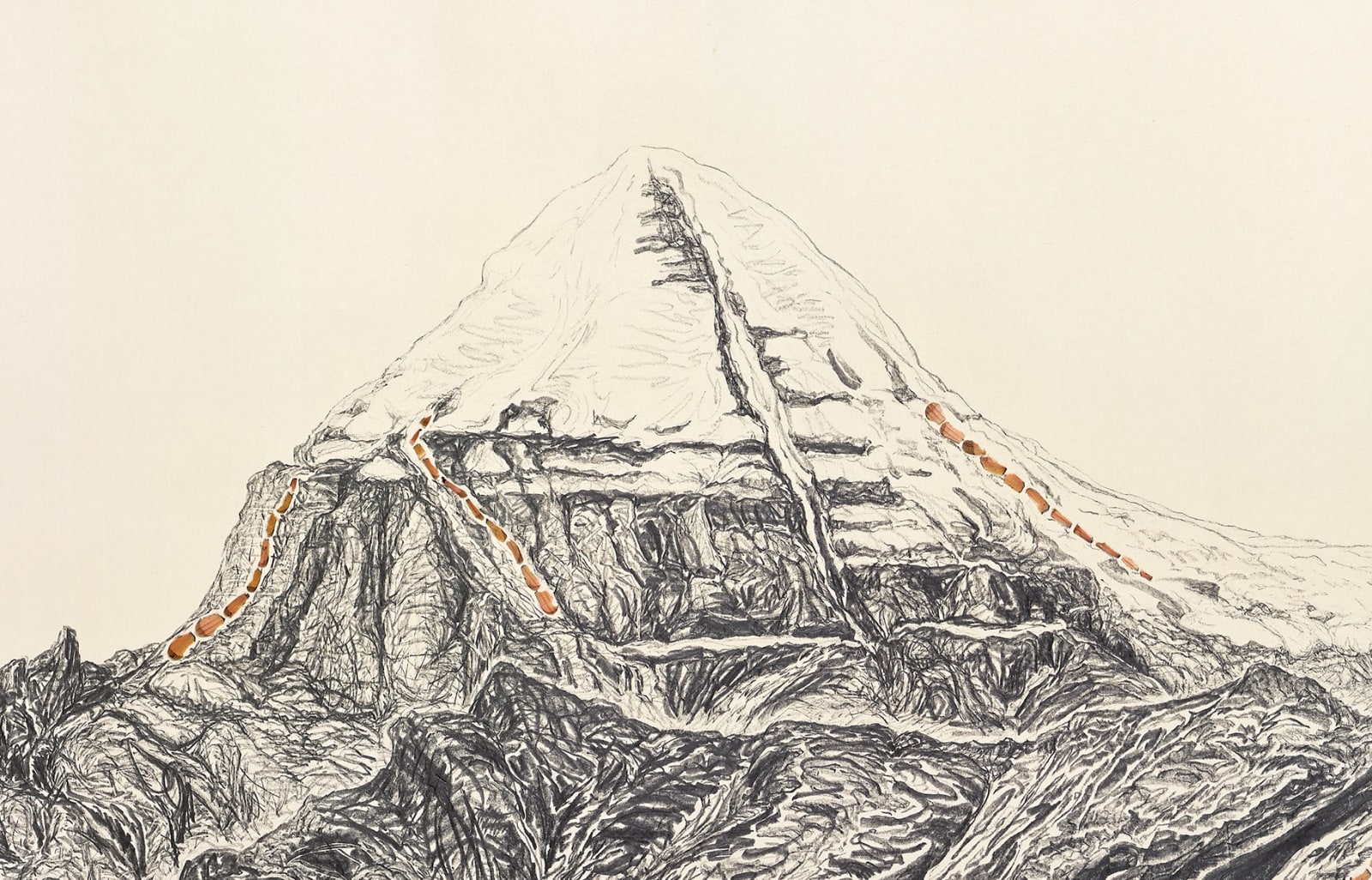 Shi Jin-Hua, Pen Walking #165, 2017