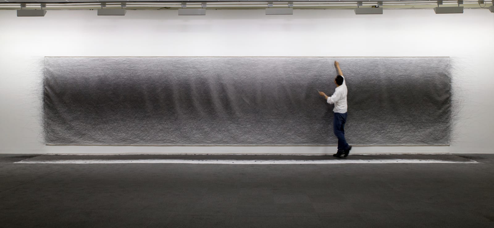Shi Jin-Hua, A 100km Walk, 2012-2017