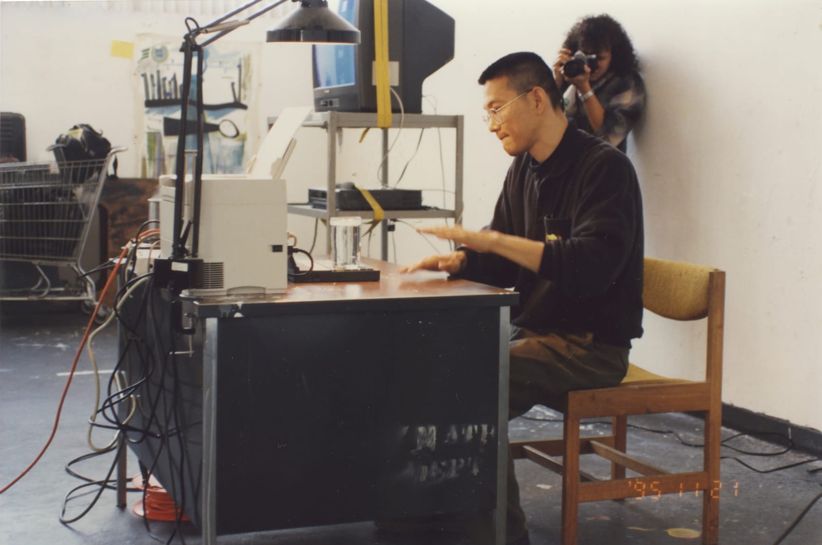 Shi Jin-Hua, Typing, 1996