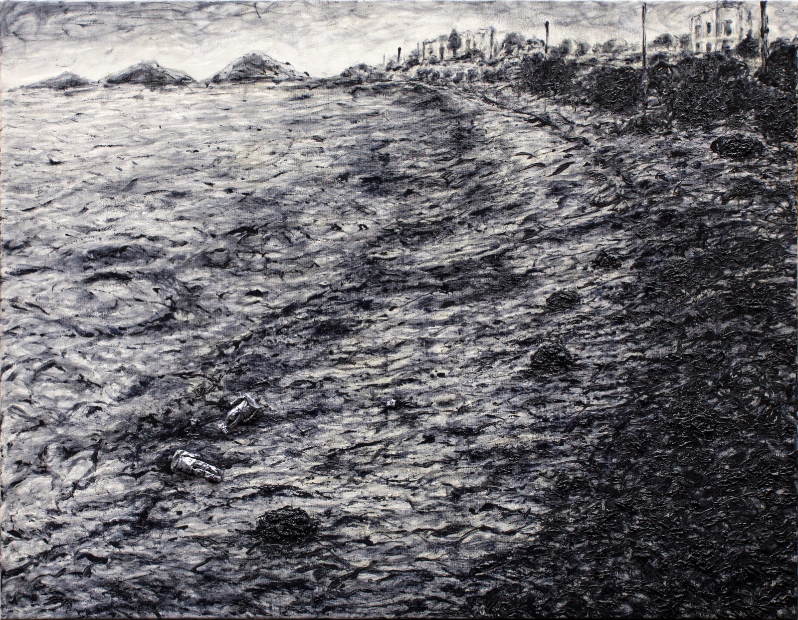 Shi Jin-Hua, Bodrum Beach, 2016-2017