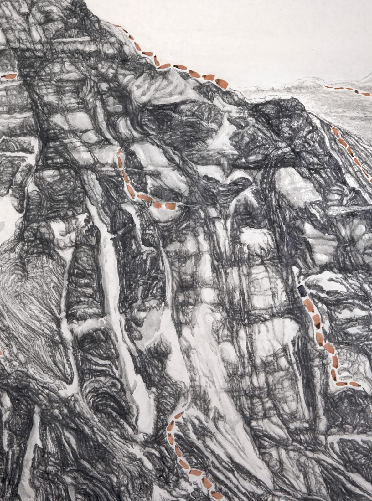 Shi Jin-Hua, Pen Walking #181, 2021-2022