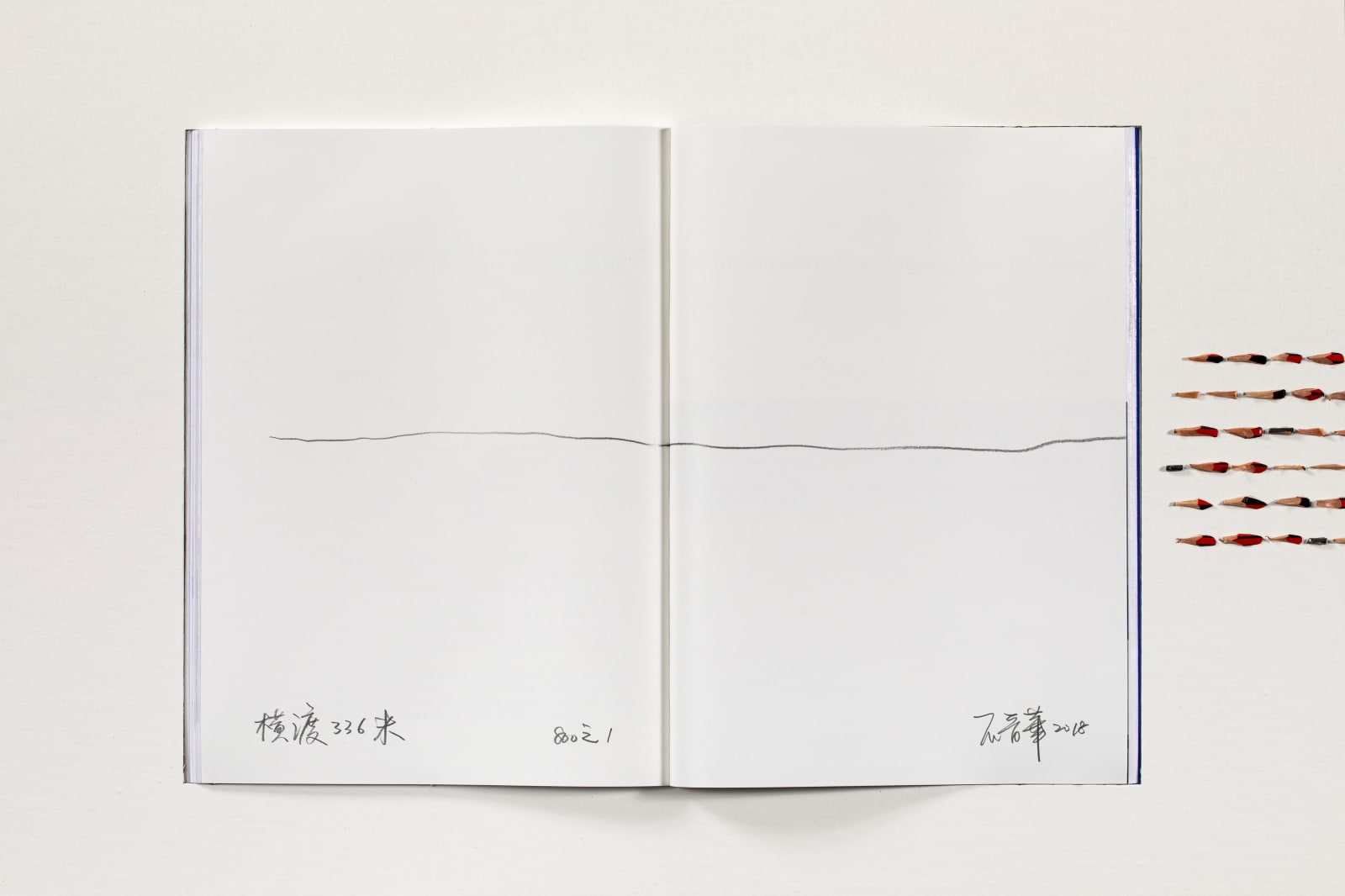 Shi Jin-Hua, Crossing Over 336 Meters 001-400 , 2018